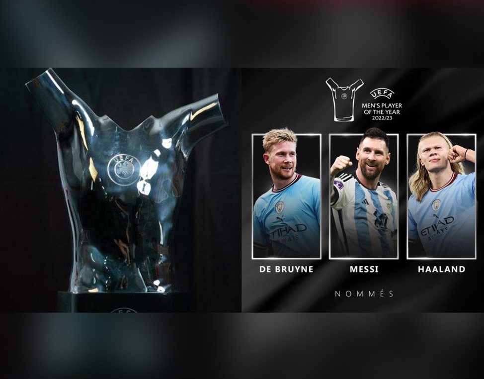 Lionel Messi parmi les trois nominés pour le trophée de l'UEFA