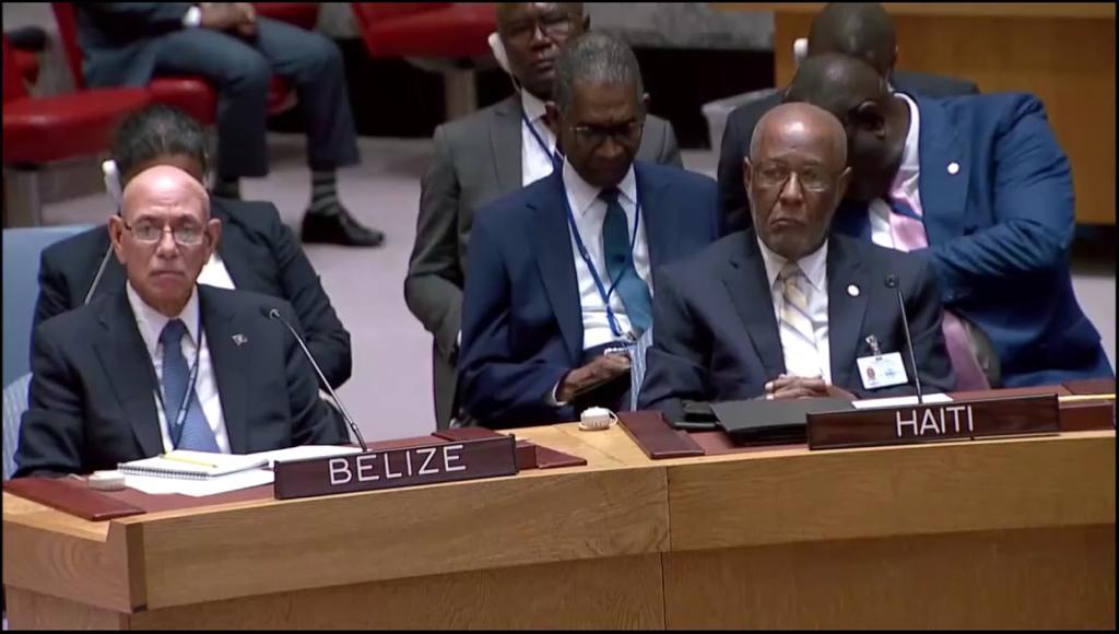 Report sine die de la réunion du Conseil de sécurité de l'ONU sur Haïti