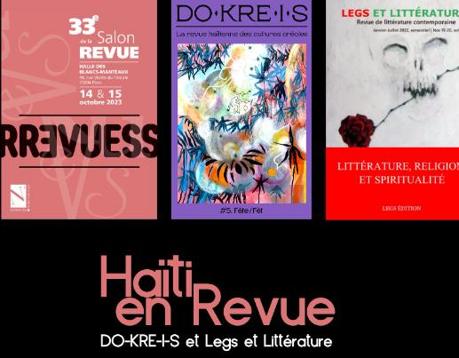 Legs et Littérature et DO-KRE-I-S au 33e Salon de la revue