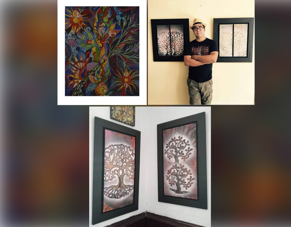 Xavier Dalencour : ou l’art d’explorer et d’exposer les arbres imaginaires dans ses tableaux !