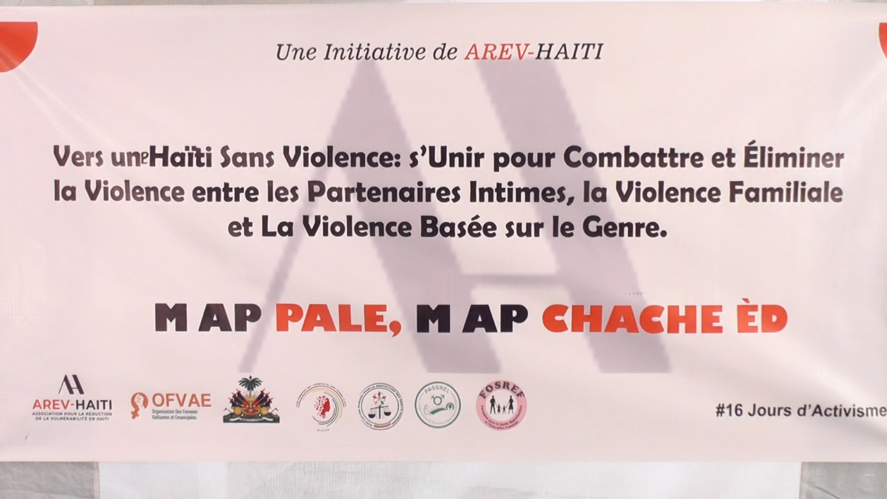 AREV-HAÏTI : lancement de 16 jours d'activisme contre la violence basée sur le genre