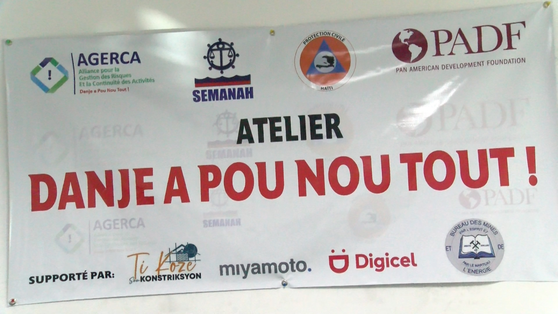 Atelier de sensibilisation sur les risques sismiques et les tsunamis