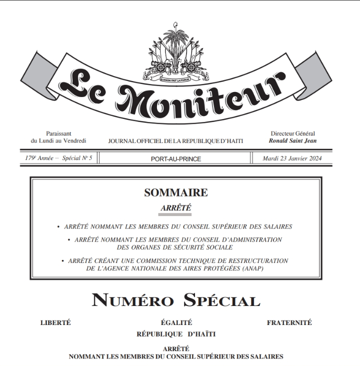 Le gouvernement d'Ariel Henry continue d'effectuer de nouvelles nominations