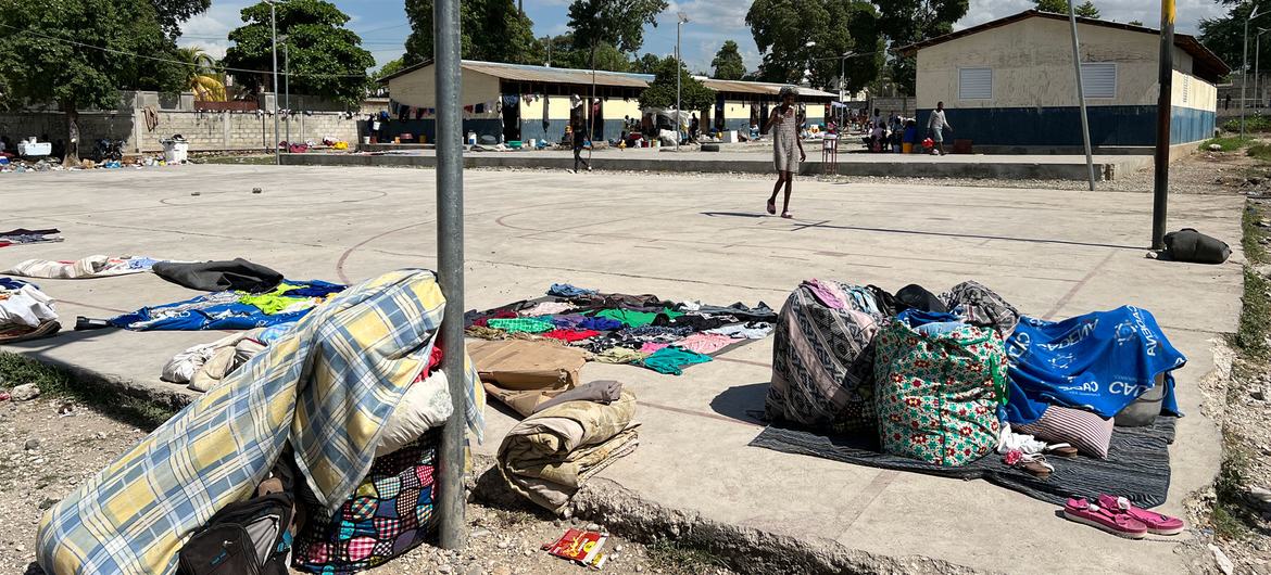 Haïti : plus de 50% des déplacements forcés ont eu lieu en 2023, sur fond de brutalité accrue