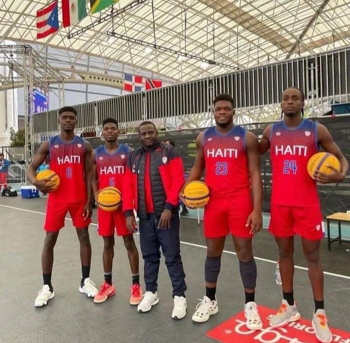 Haïti progresse dans le classement mondial du basket 3x3 !