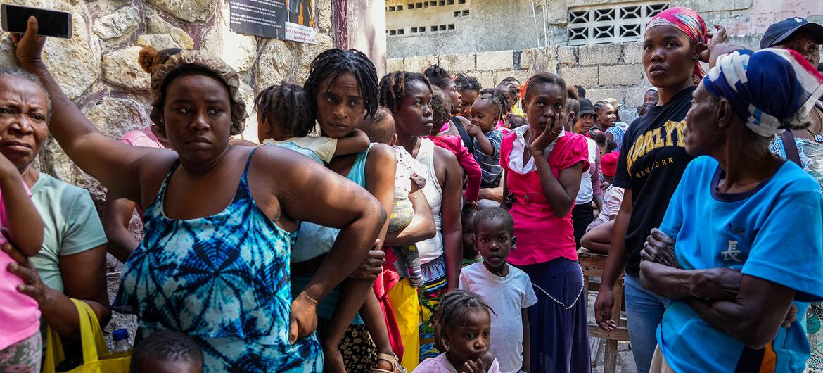 Haïti : l ’ONU et le gouvernement lancent un plan pour assister 3,6 millions de personnes cette année