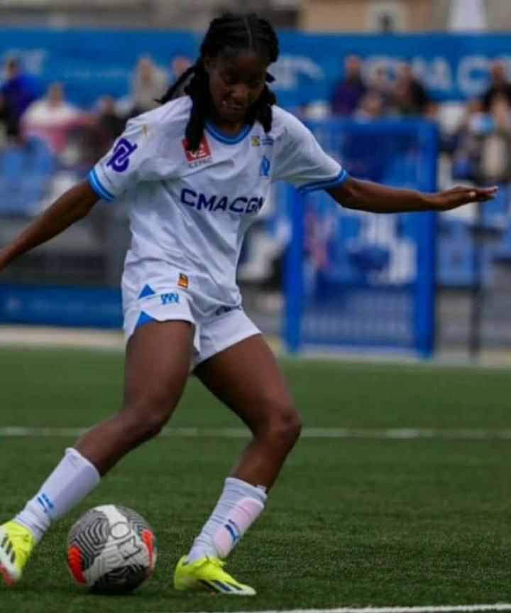 Florsie-Love Darlina Joseph marque son premier but en D2 française avec l'Olympique de Marseille !