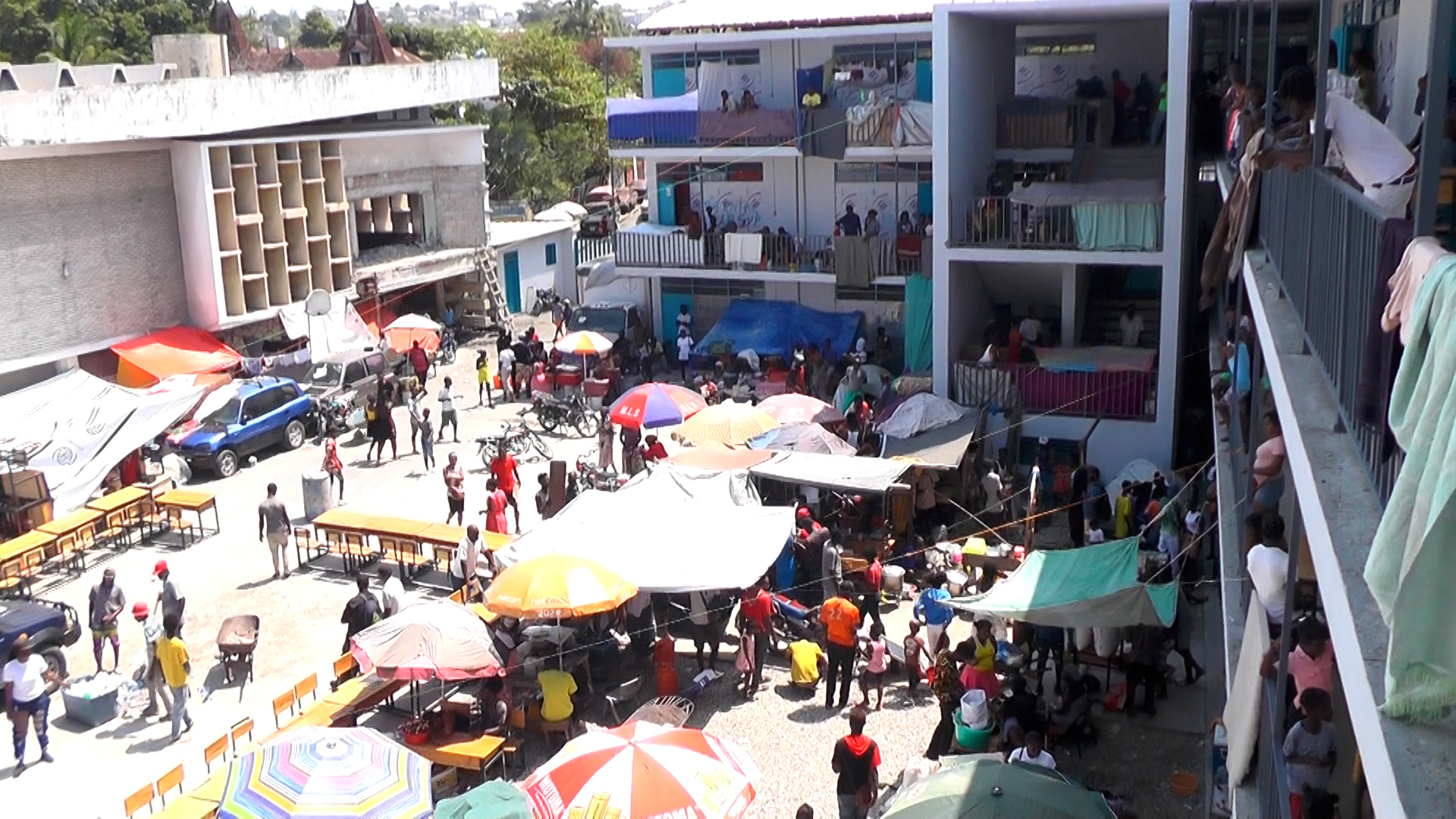 Conditions de vie des déplacés à Port-au-Prince: inquiétudes pour leur santé