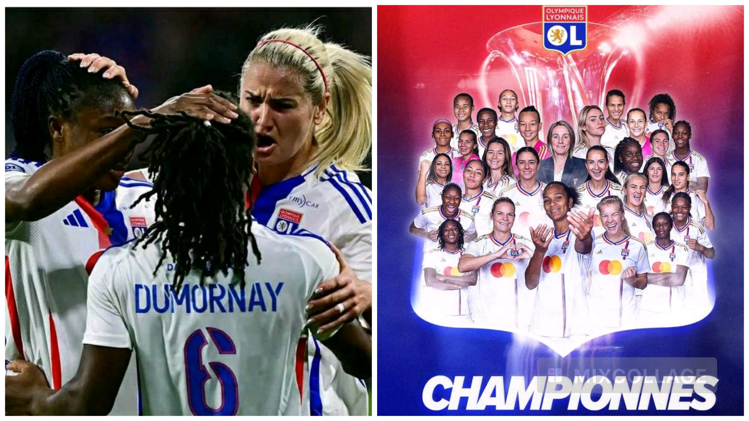 Corventina contribue au sacre de l’Olympique Lyonnais