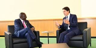 Rencontre entre Trudeau et Ruto concernant la crise haïtienne