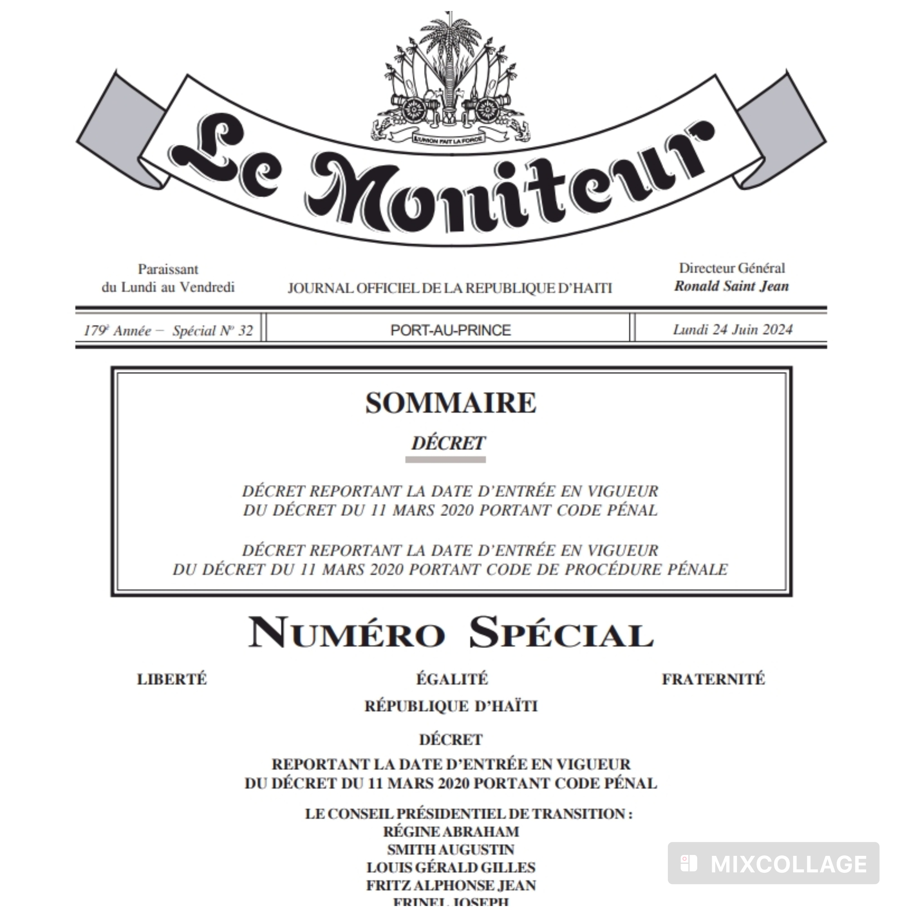 L'entrée en vigueur du nouveau Code pénal reportée