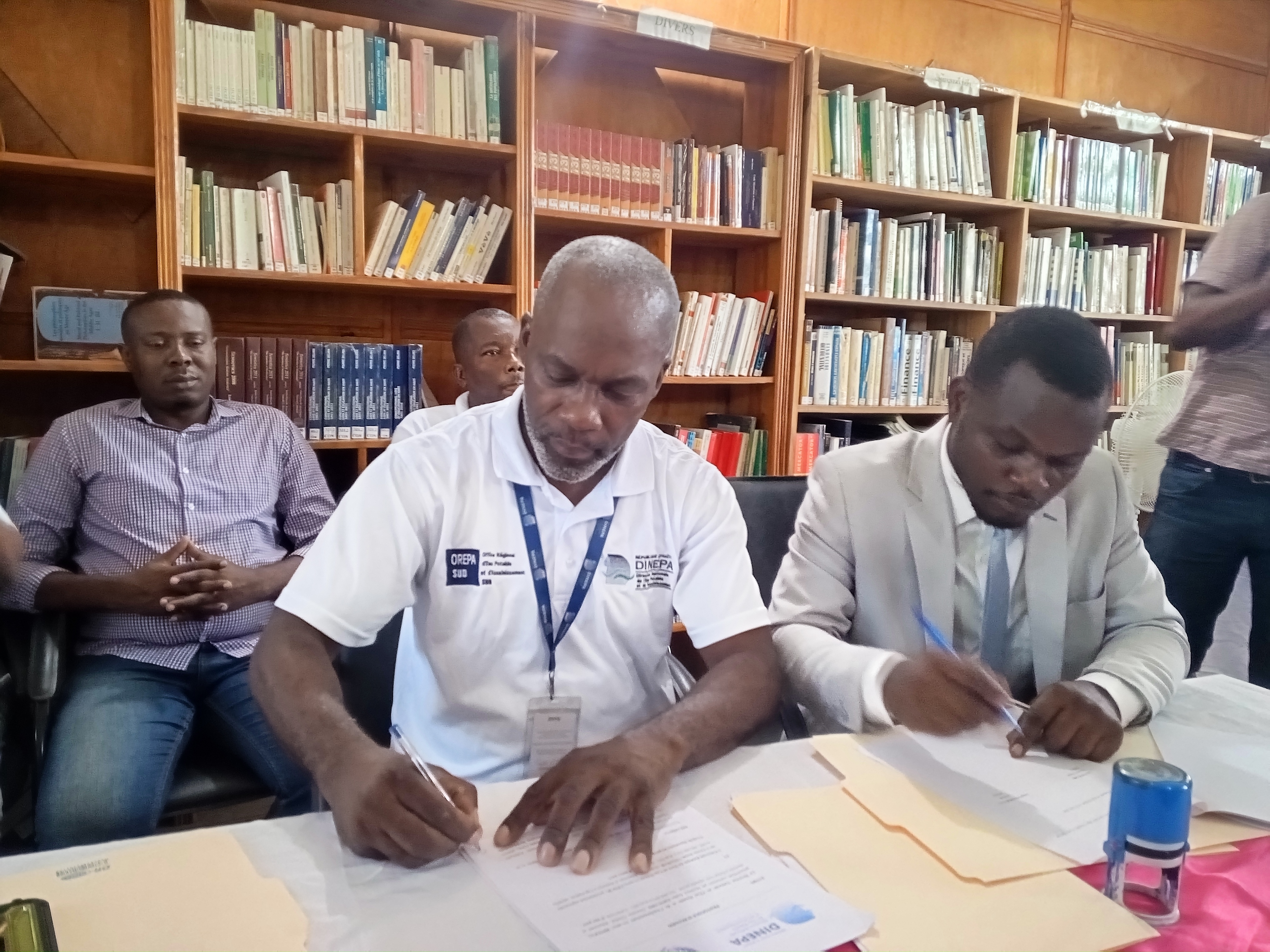 Protocole d'accord entre l'Université publique du Nord au Cap-Haïtien et la DINEPA