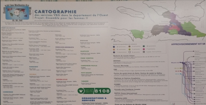 ZEM Présente sa cartographie de services dans le Cadre du projet Ensemble pour les femmes II