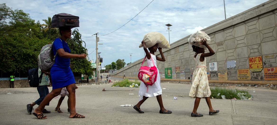 Envie de vivre malgré le traumatisme du déplacement en Haïti