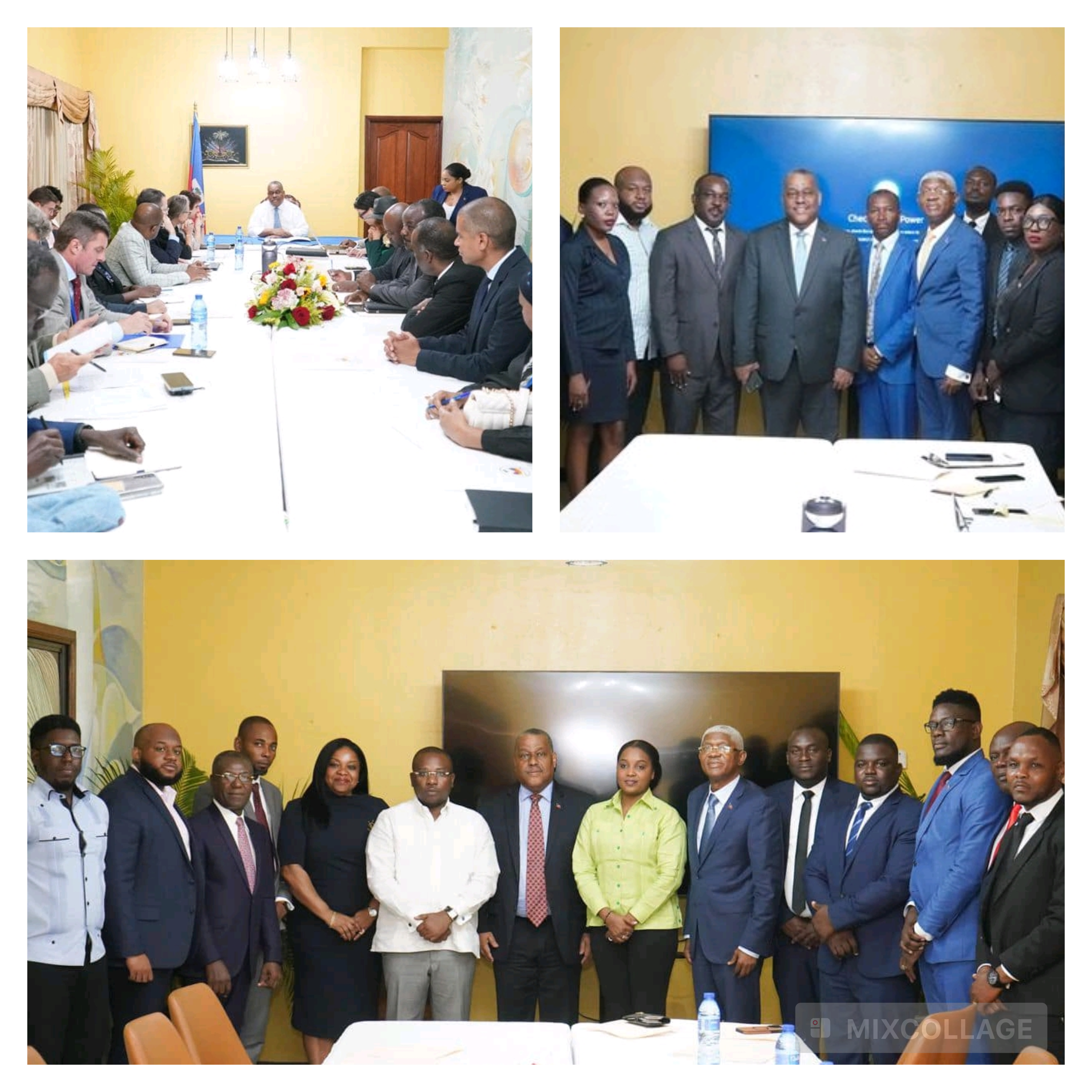 Le Premier ministre Garry Conille multiplie les rencontres