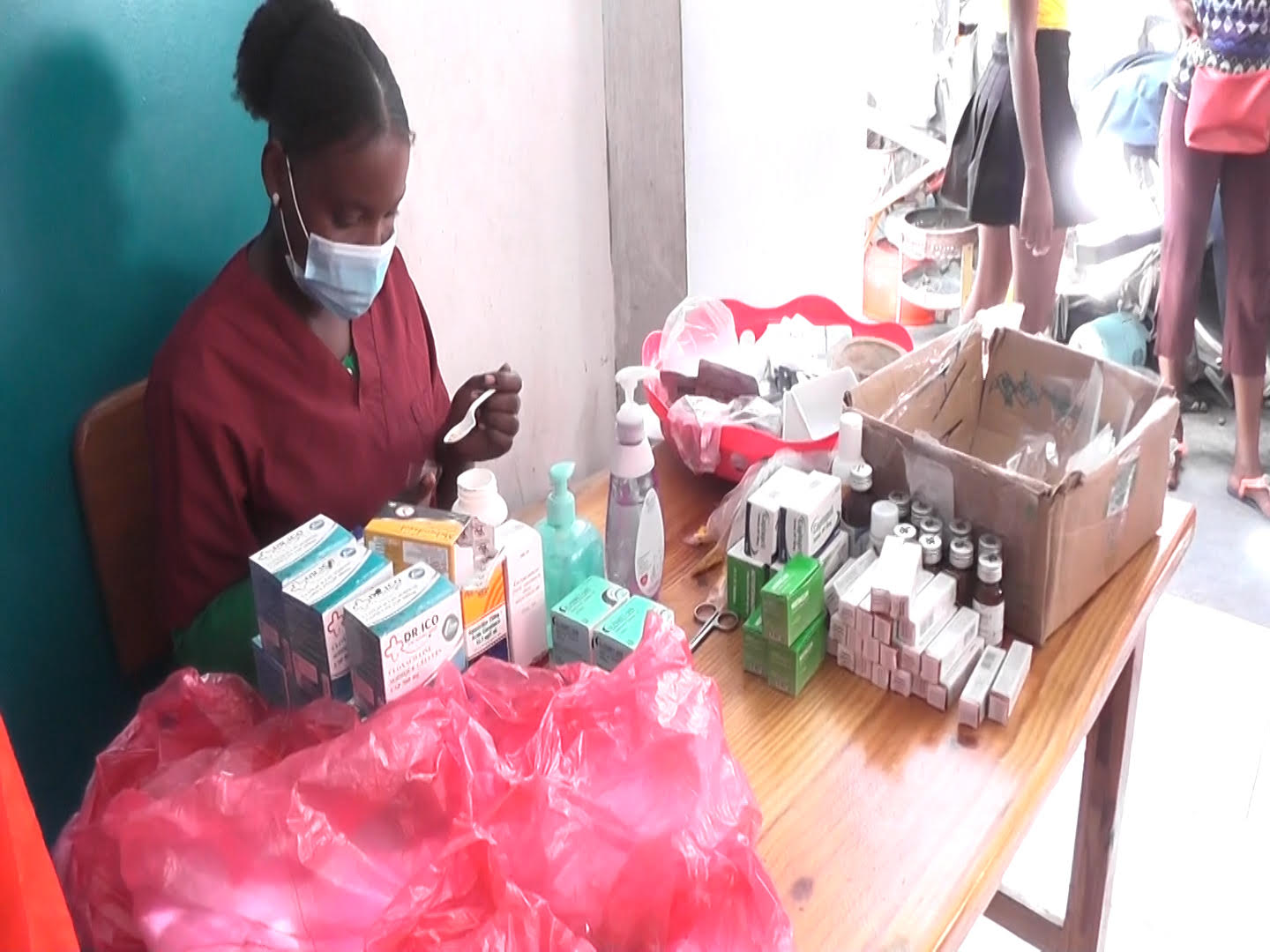 MOFHA : Trois journées de soins pour les déplacés du Lycée Marie Jeanne