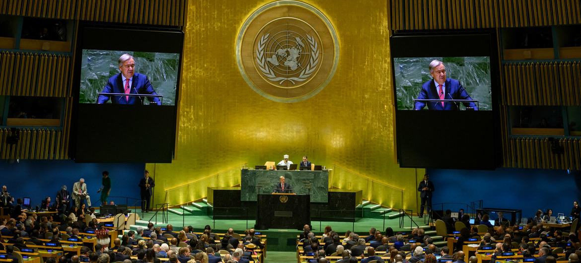 Antonio Guterres appelle à lutter contre l’impunité, les inégalités et l’incertitude