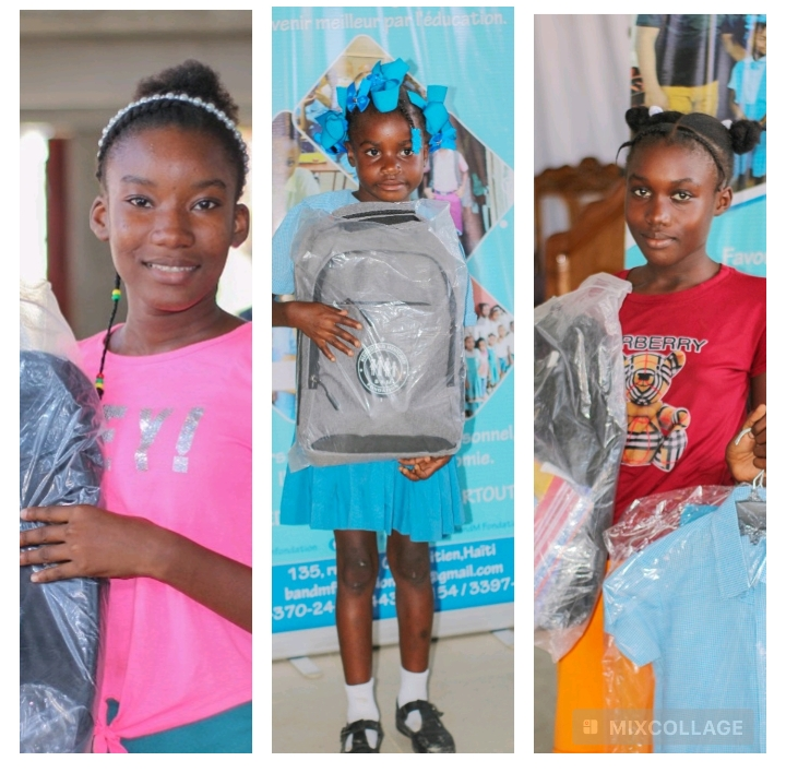 Rentrée des classes : la Fondation B And M soutient des enfants en Haïti