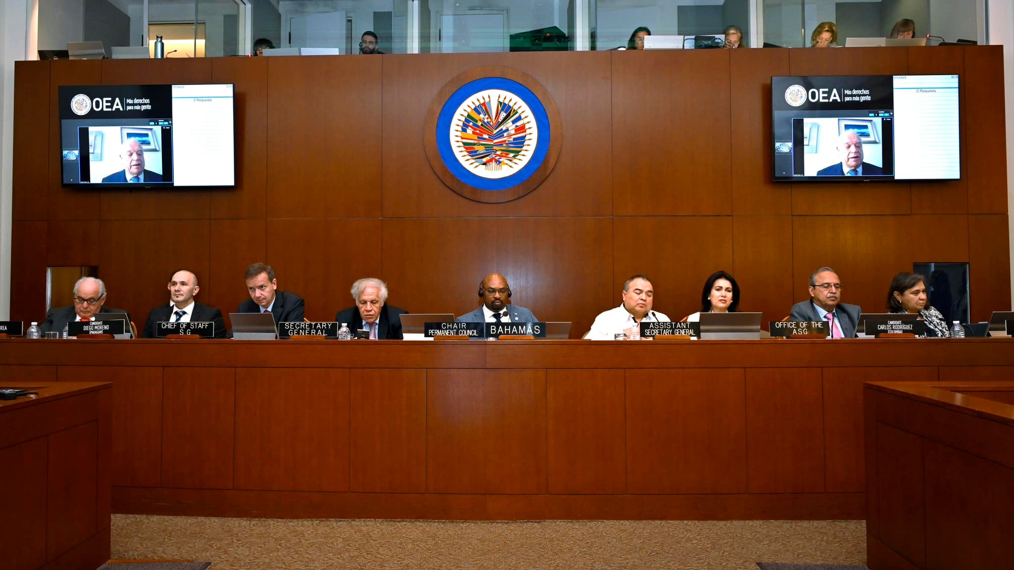 L’OEA appuie la demande d’Haïti pour une opération de maintien de la paix des Nations unies