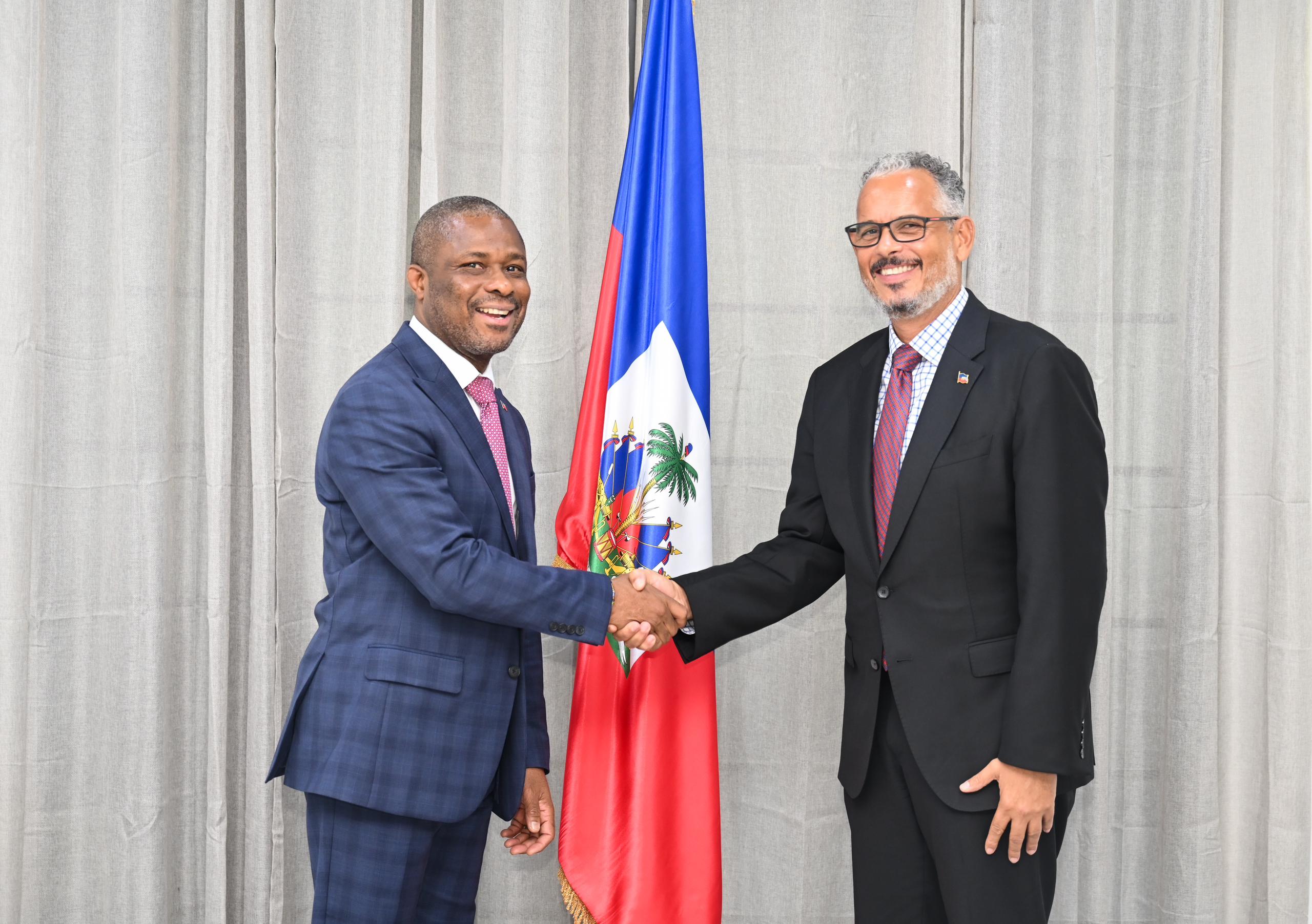 Installation de l’ambassadeur Jean-Victor Harvel Jean-Baptiste comme nouveau ministre des Affaires étrangères et des Cultes