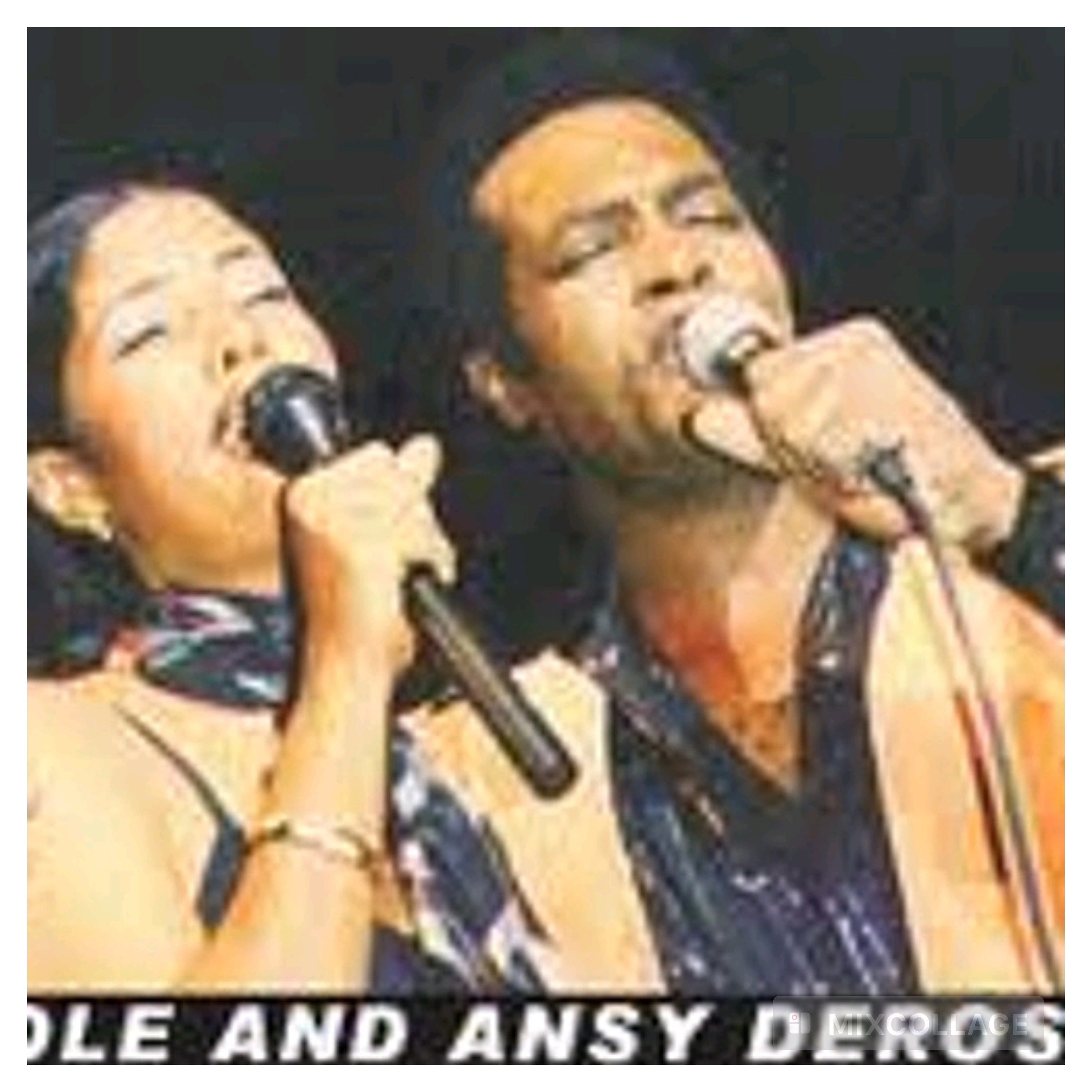 Yole et Ansy Dérose  chantent «Tonton Nwèl Dayiti» sur  un ton mélancolique