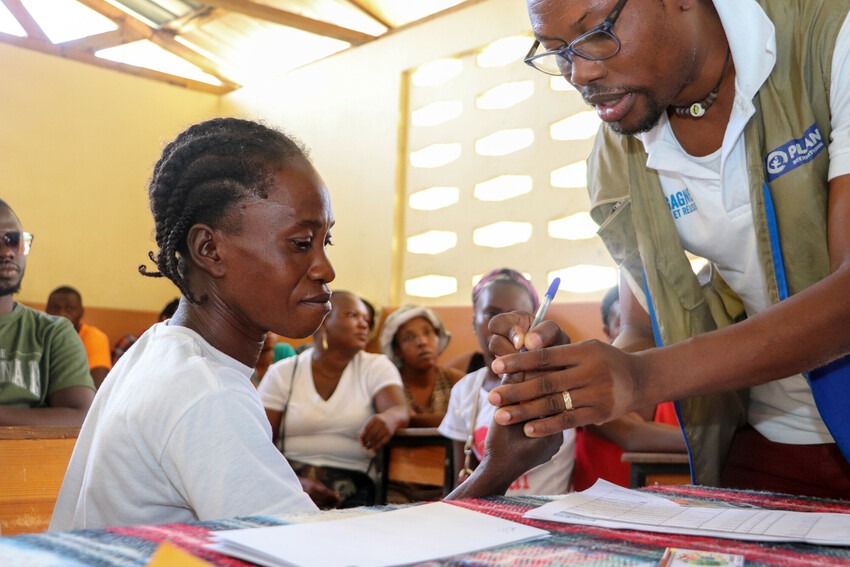 L’organisation Plan International Haïti et des partenaires, mobilisés pour sensibiliser les femmes et les filles contre les VBG en Haïti