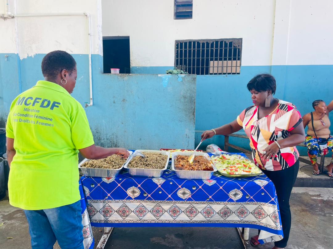 Cap-Haïtien : Le ministère à la Condition féminine soutient les femmes détenues