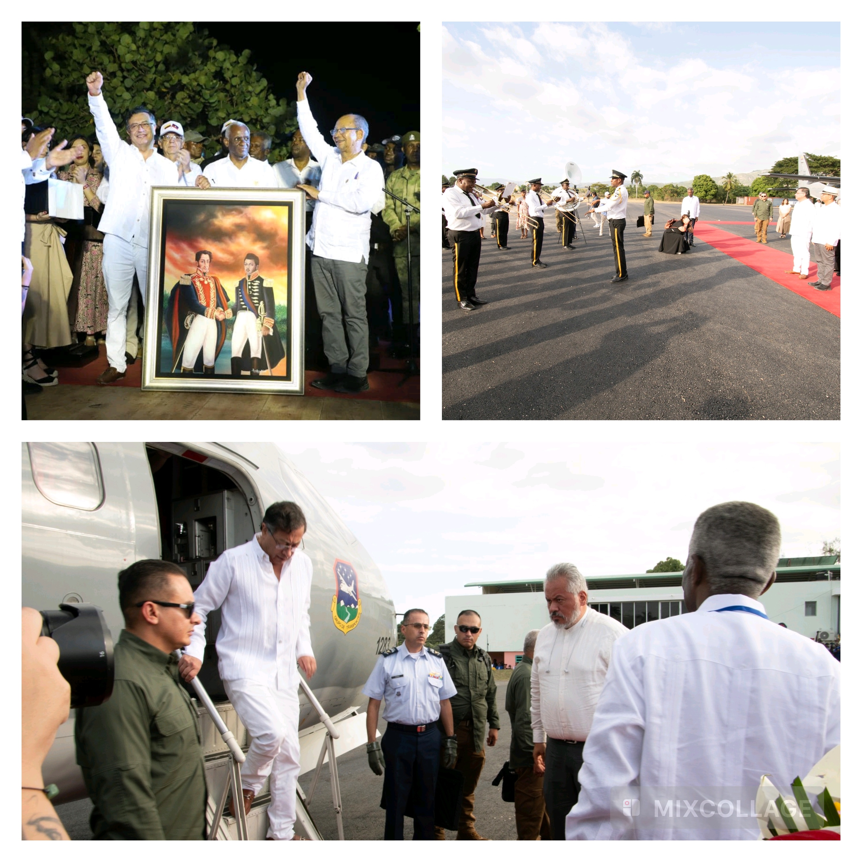 Le point sur la visite du président colombien dans la ville de Jacmel