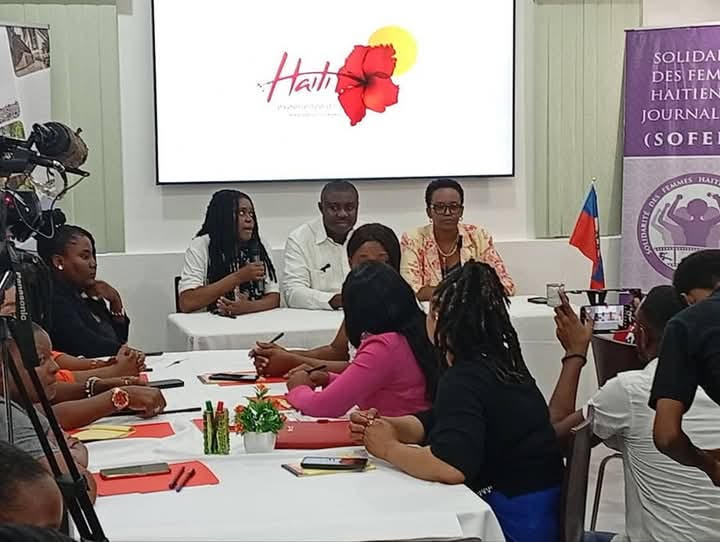 SOFEHJ : Les femmes journalistes mobilisées pour revaloriser l’image d’Haïti