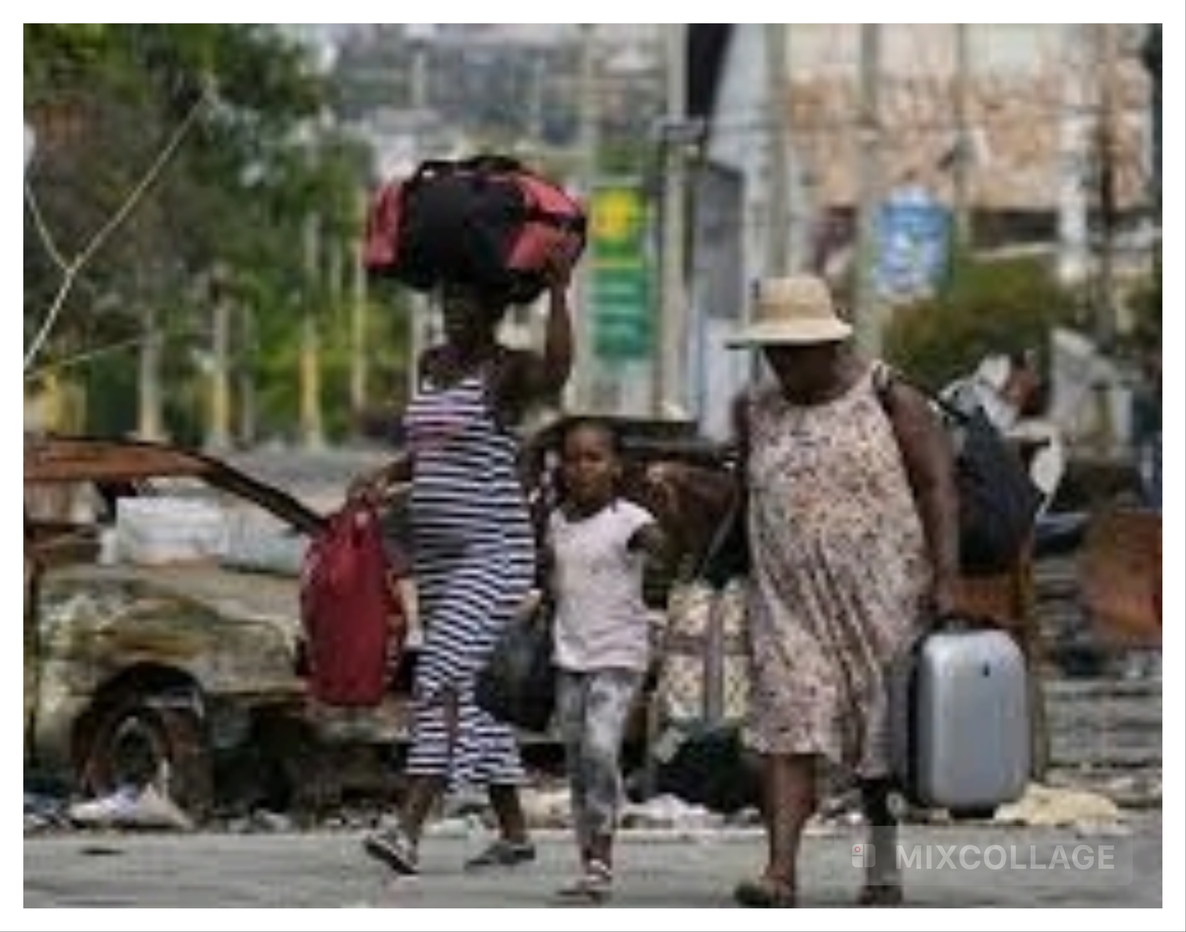 Plus de 42 mille déplacés en dix jours dans la zone métropolitaine de Port-au-Prince