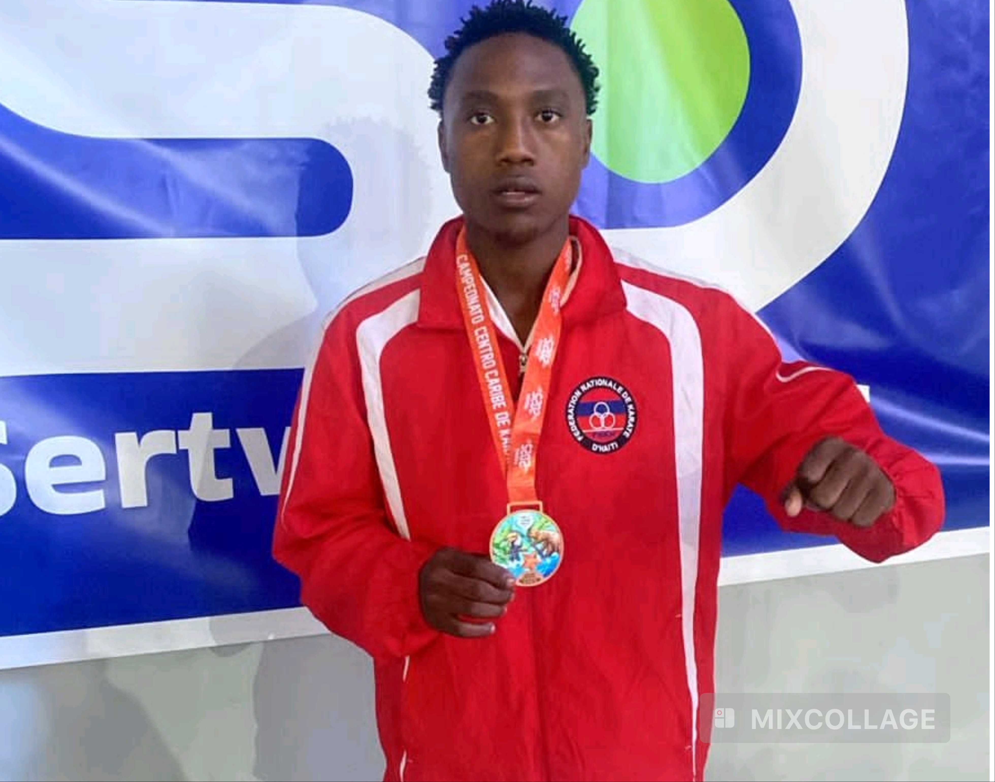 Dave Catel (-67 kg) offre à Haïti sa première médaille de l'histoire de la Coupe des Caraïbes centrales !