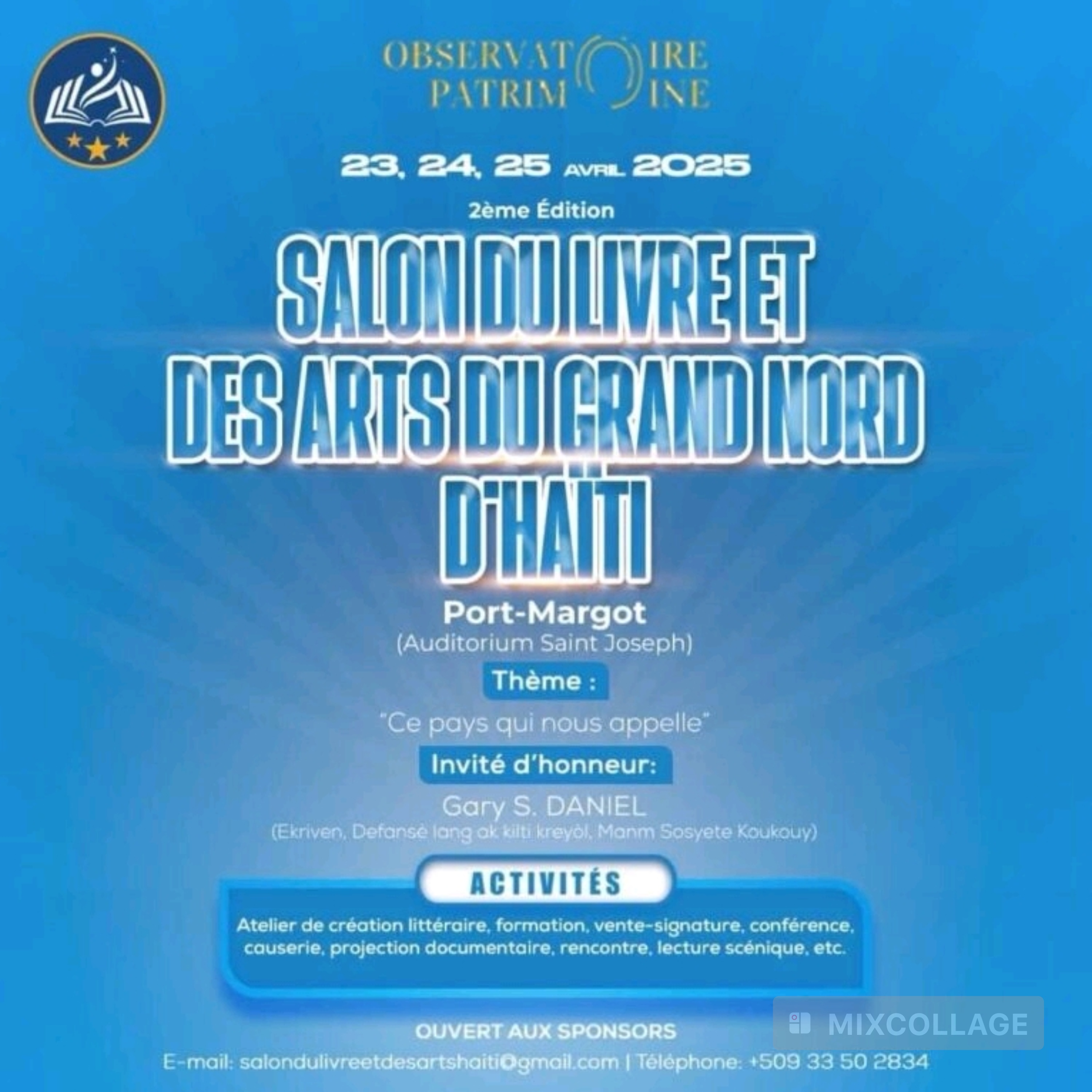 Place à la deuxième édition du Salon du livre et des arts du Grand Nord d’Haïti