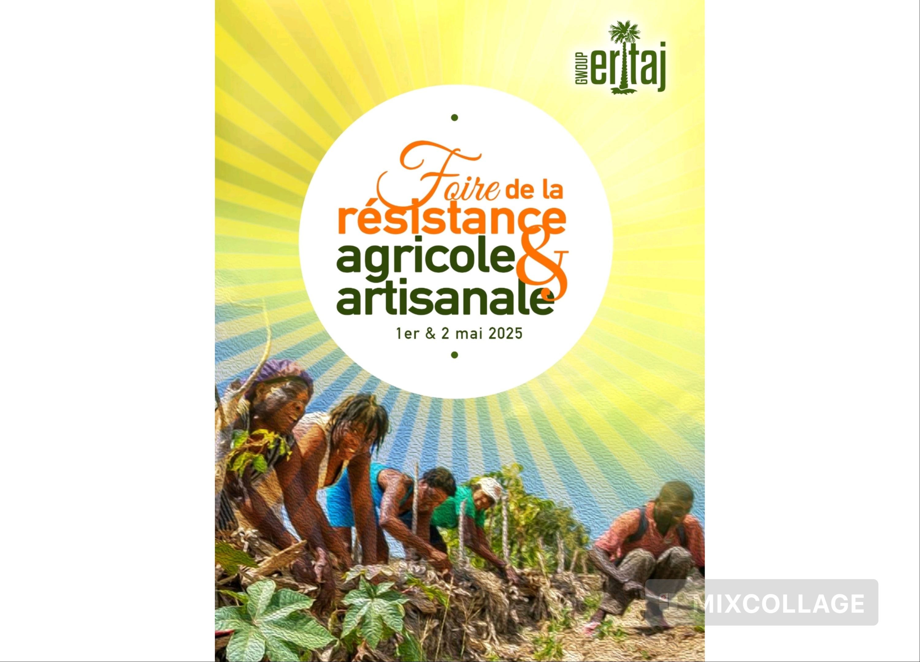 Gwoup Eritaj a réalisé la 1ʳᵉ édition de la «foire de la résistance agricole et artisanale»