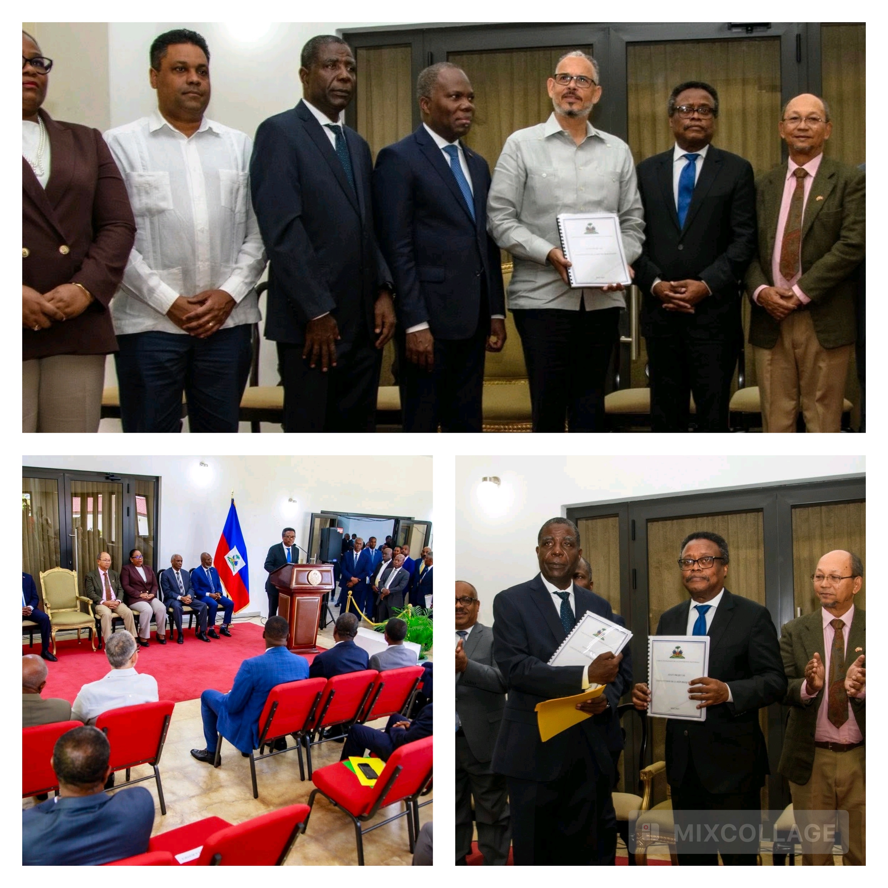 Le comité de la Conférence nationale dévoile l'avant-projet de la Constitution à la nation haïtienne