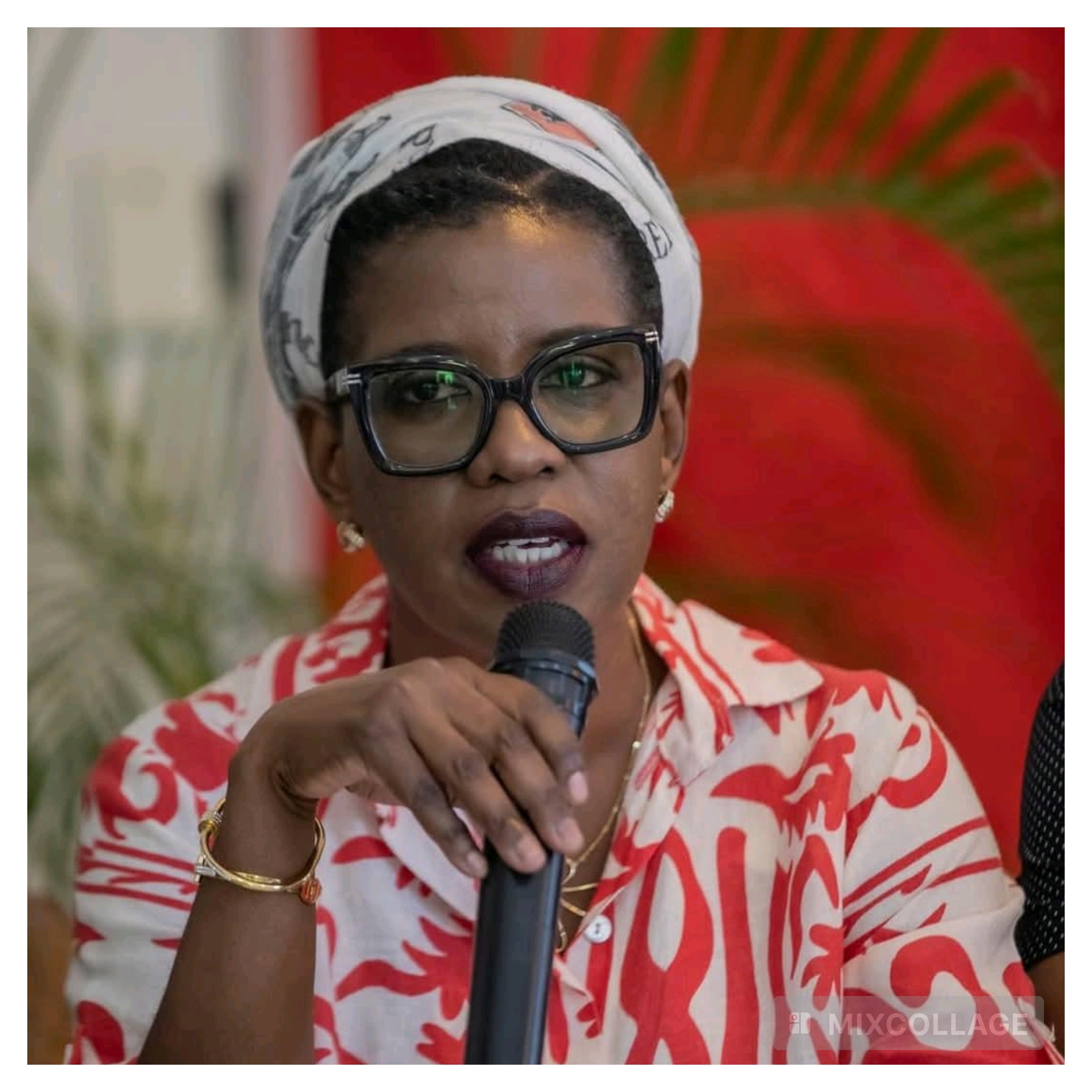 Sit-in des personnes vivant avec le VIH (PVVIH) à Port-au-Prince