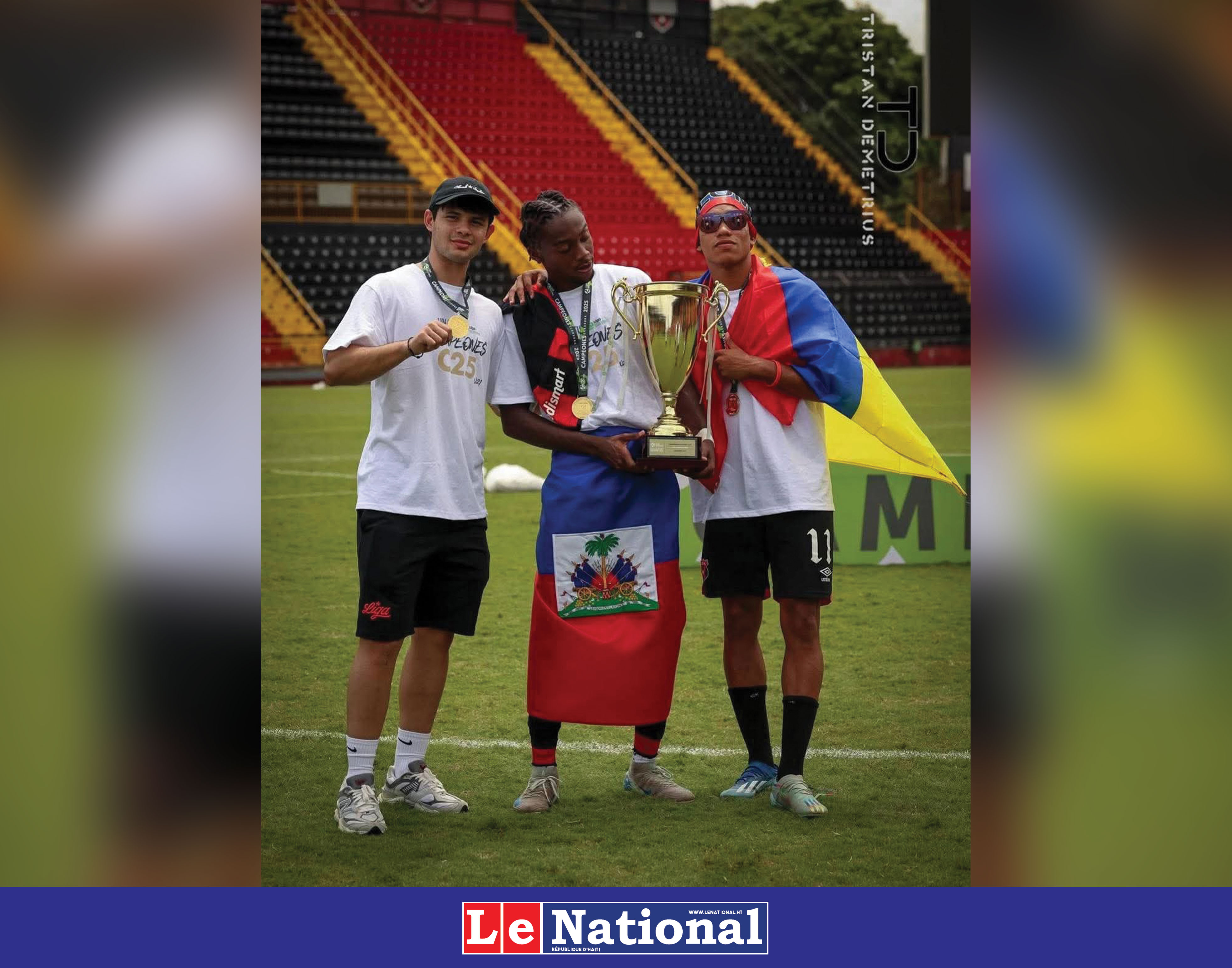 L'attaquant haïtien Tristan Demetrius remporte le Championnat costaricain des moins de 21 ans