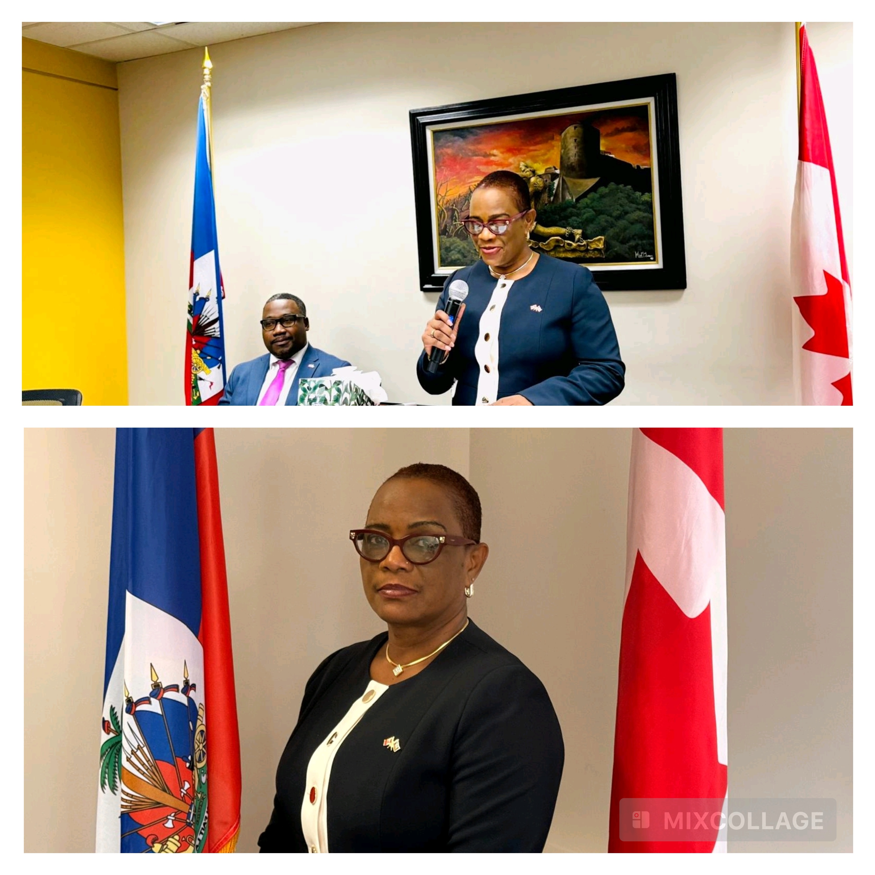 Marie Françoise Suzan prend la tête de l’Ambassade d’Haïti au Canada