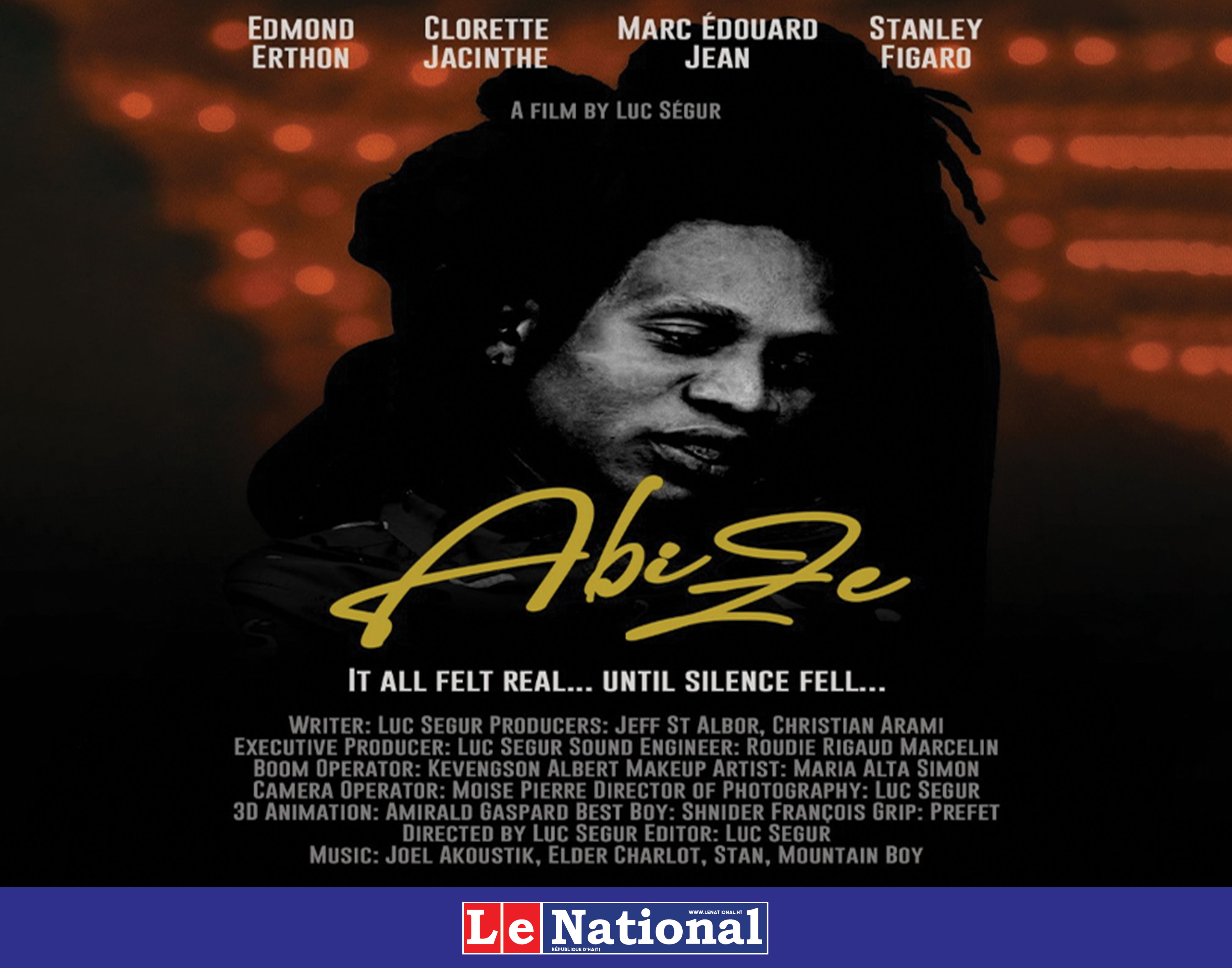 Cinéma : le court-métrage haïtien « AbiZe » parmi les finalistes du Toronto International Nollywood Film Festival