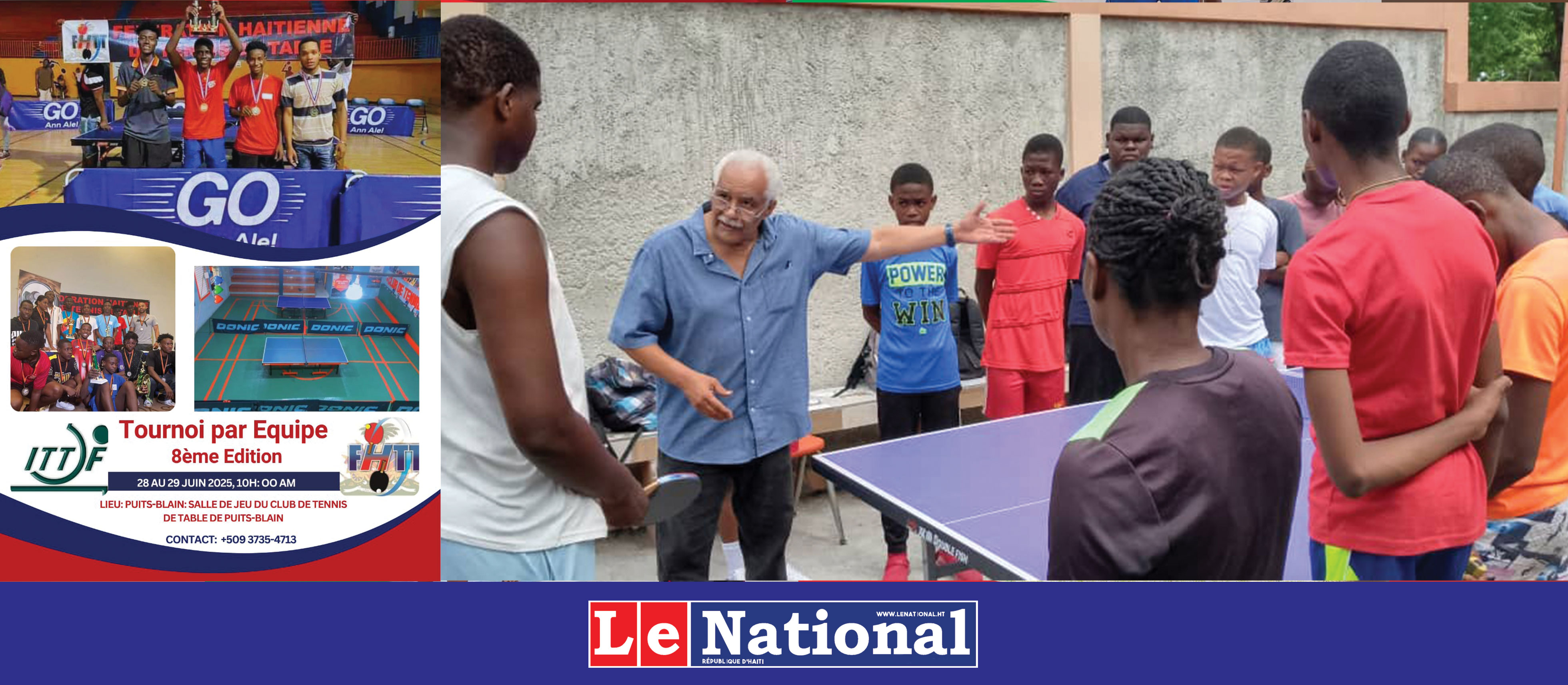 La huitième édition du Tournoi de tennis de table par équipes est à l’honneur !
