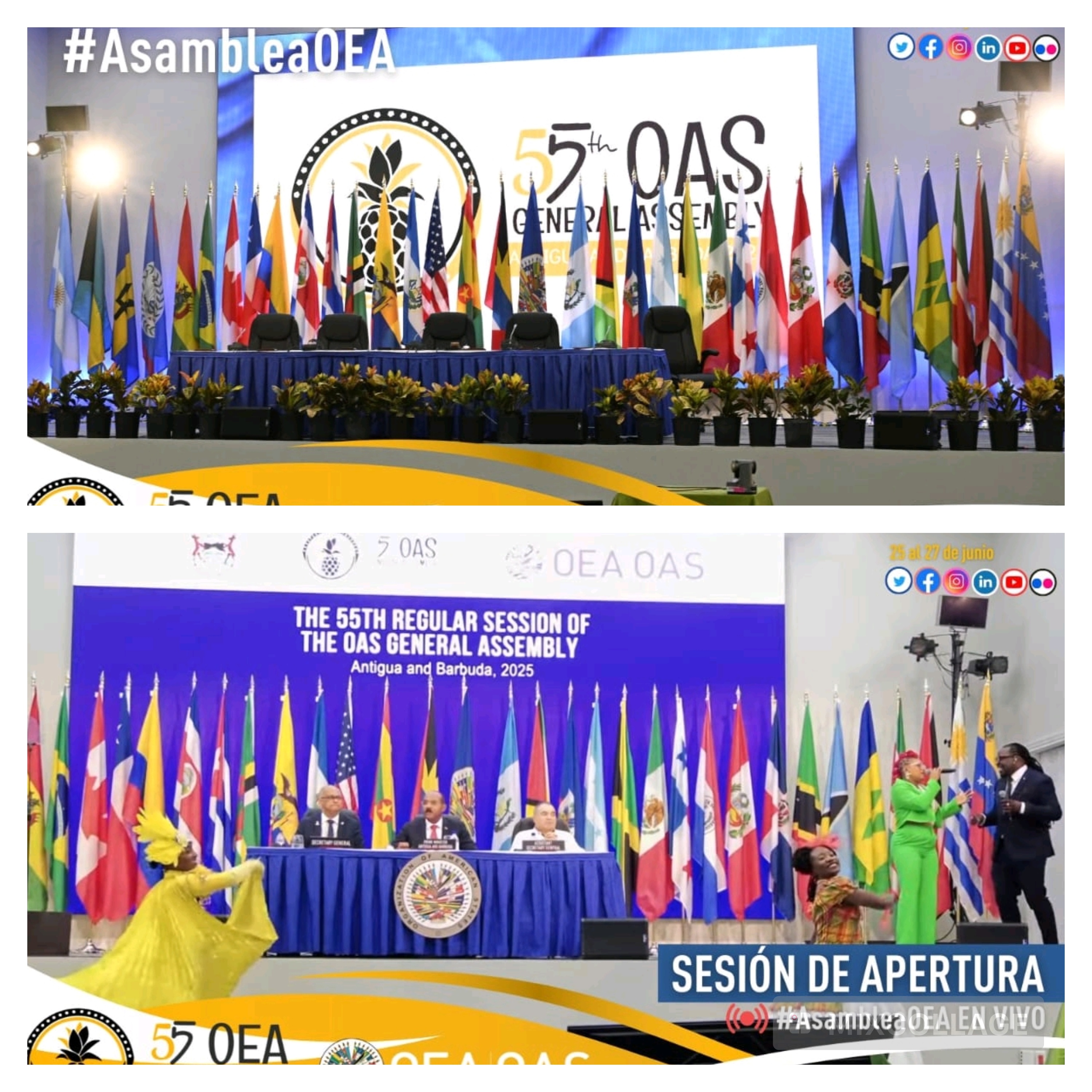 Haïti au centre des préoccupations de la 55e Assemblée générale de l’OEA