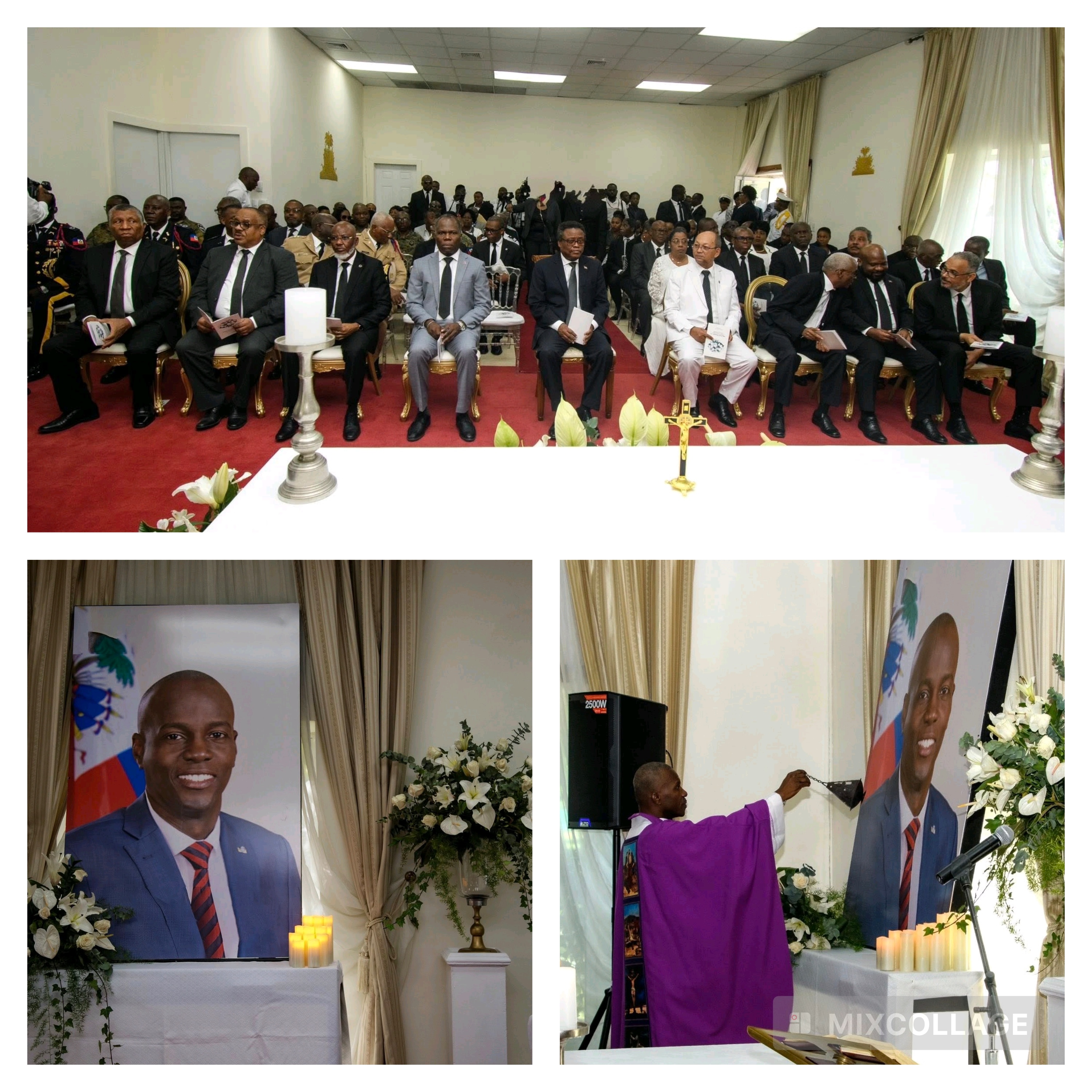 CPT: Messe de requiem en mémoire de l'ancien président Jovenel Moïse