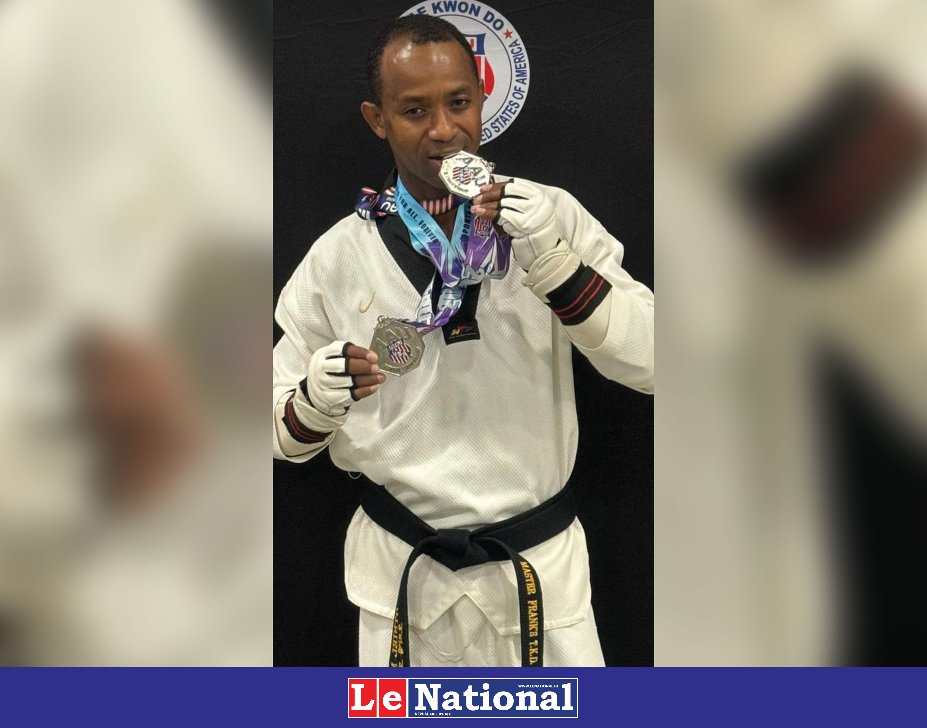 Otniel Moïse, vice-champion de Floride aux Championnats nationaux de l’AAU !