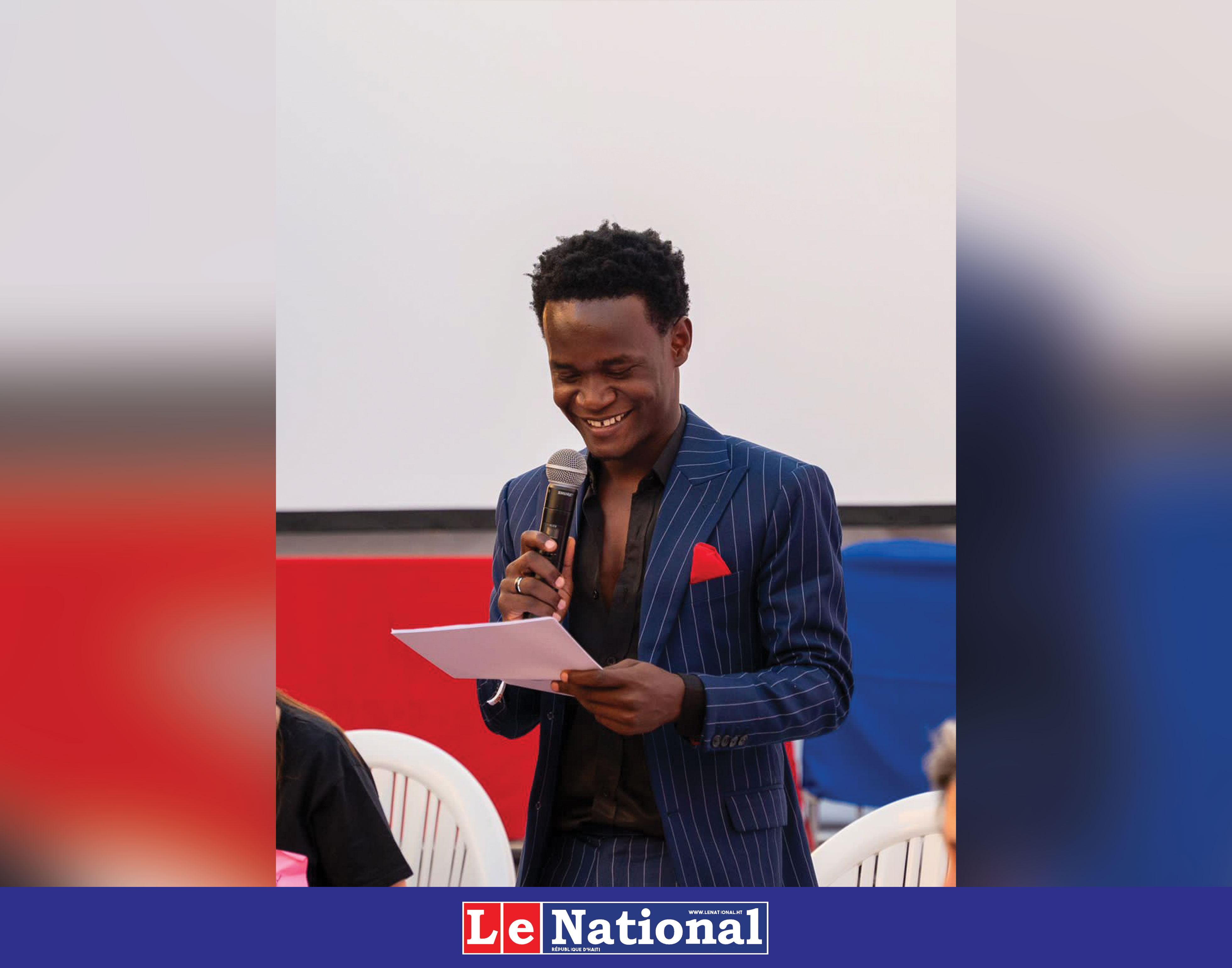 Olgens Cenejuste, voix haïtienne au festival Poesias do Mundo