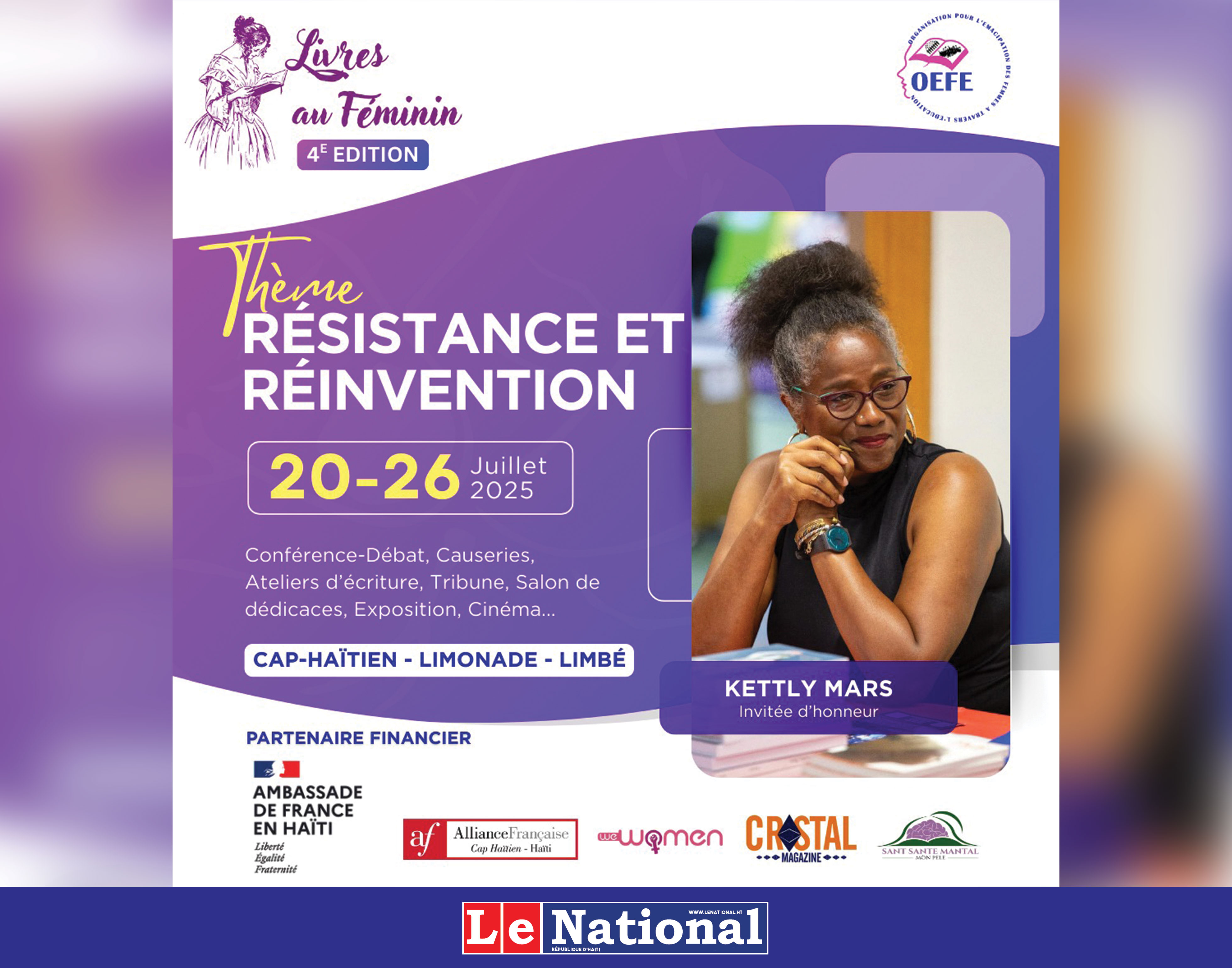 Livres au féminin revient pour sa 4e édition