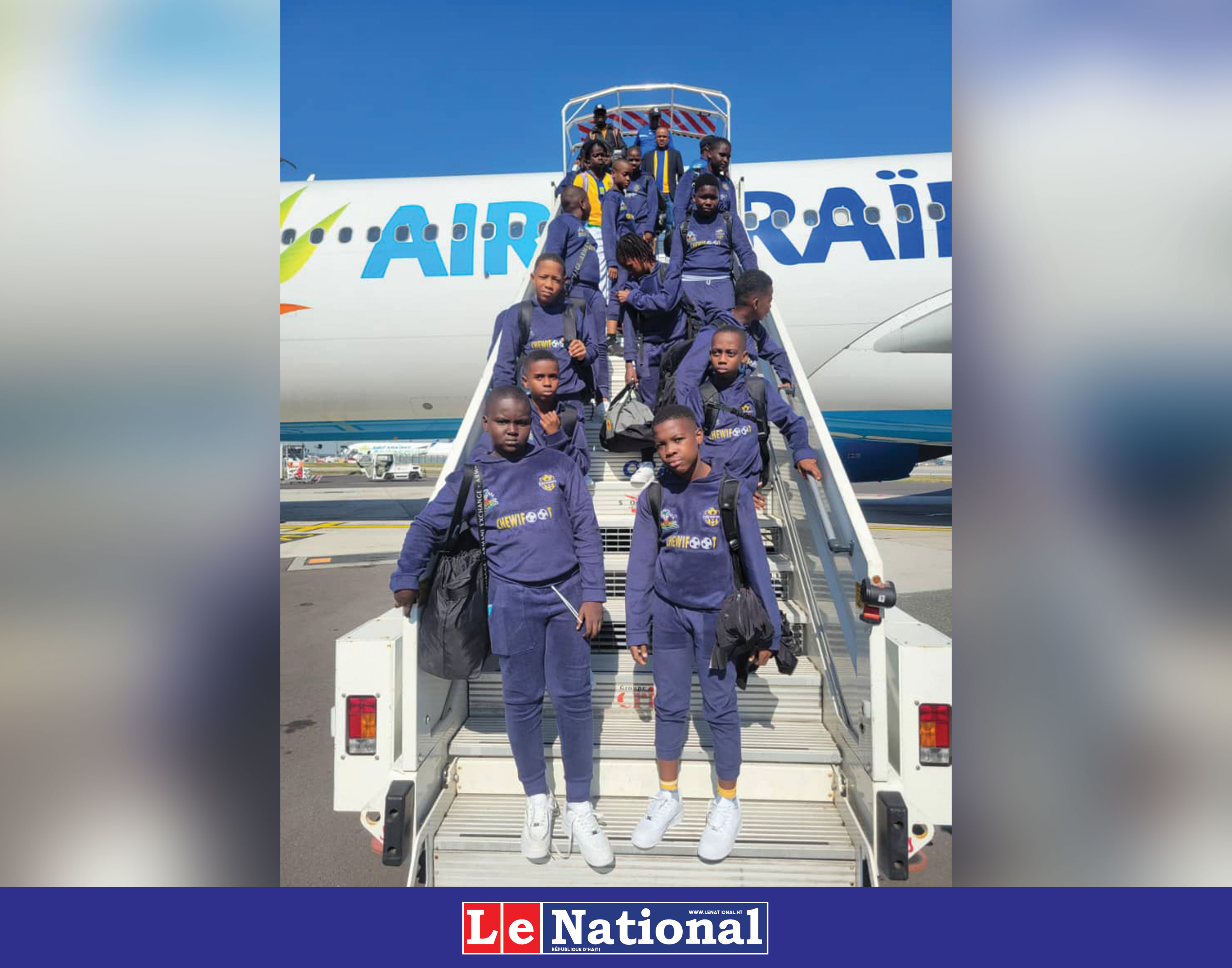 La ministre Octavius contribue au rayonnement des jeunes de Chewifoot à Paris !