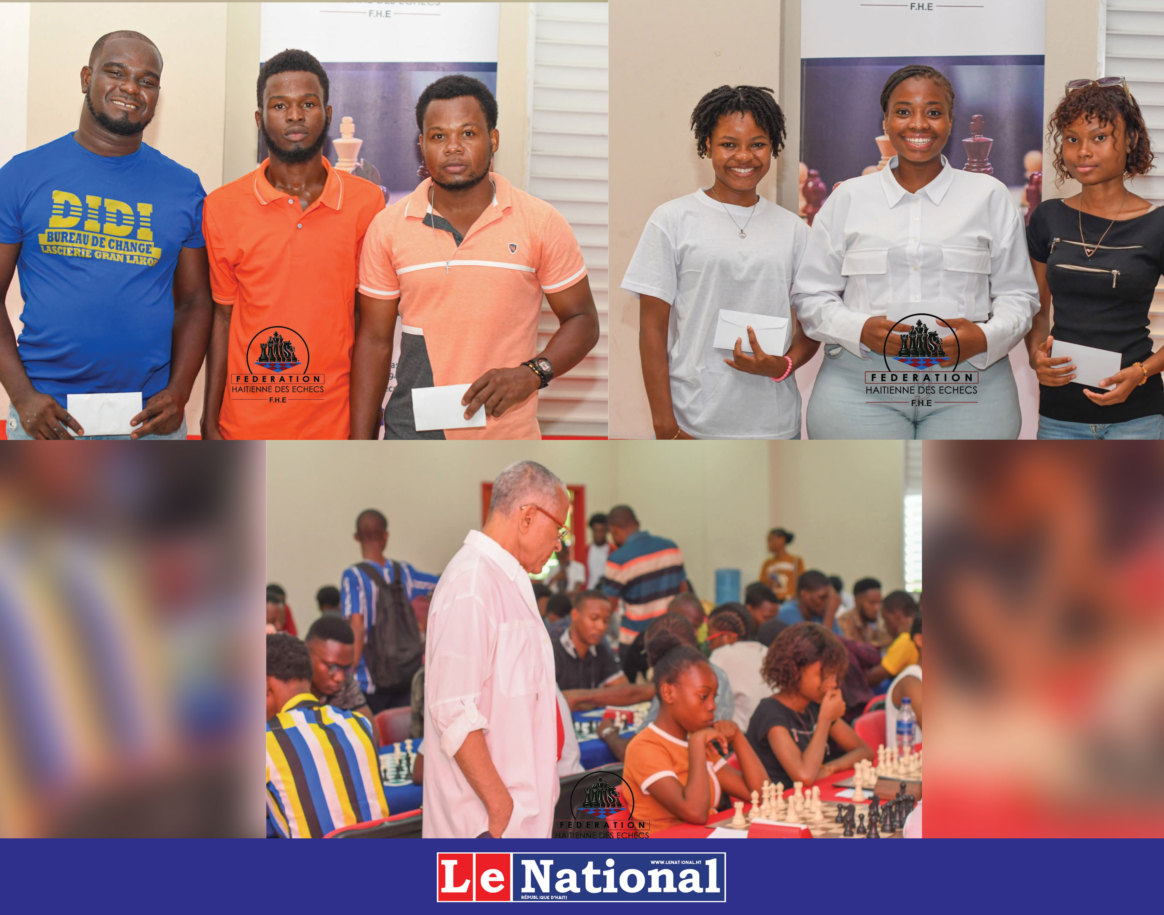 Une 2e édition réussie pour la Fédération haïtienne d’Echecs (FHE) !