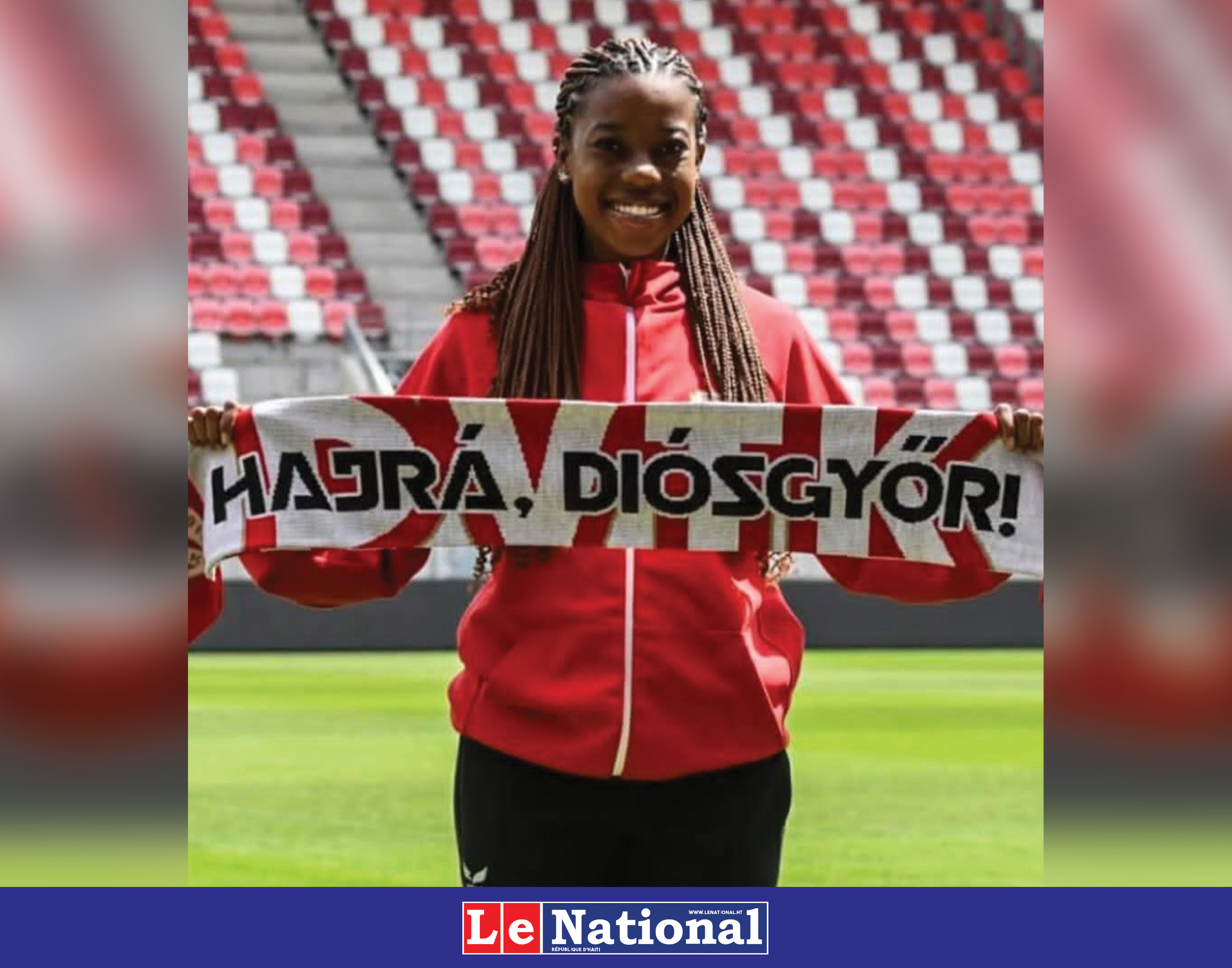 Nouvelle aventure pour l’internationale haïtienne Milan Raquel Pierre-Jérôme !
