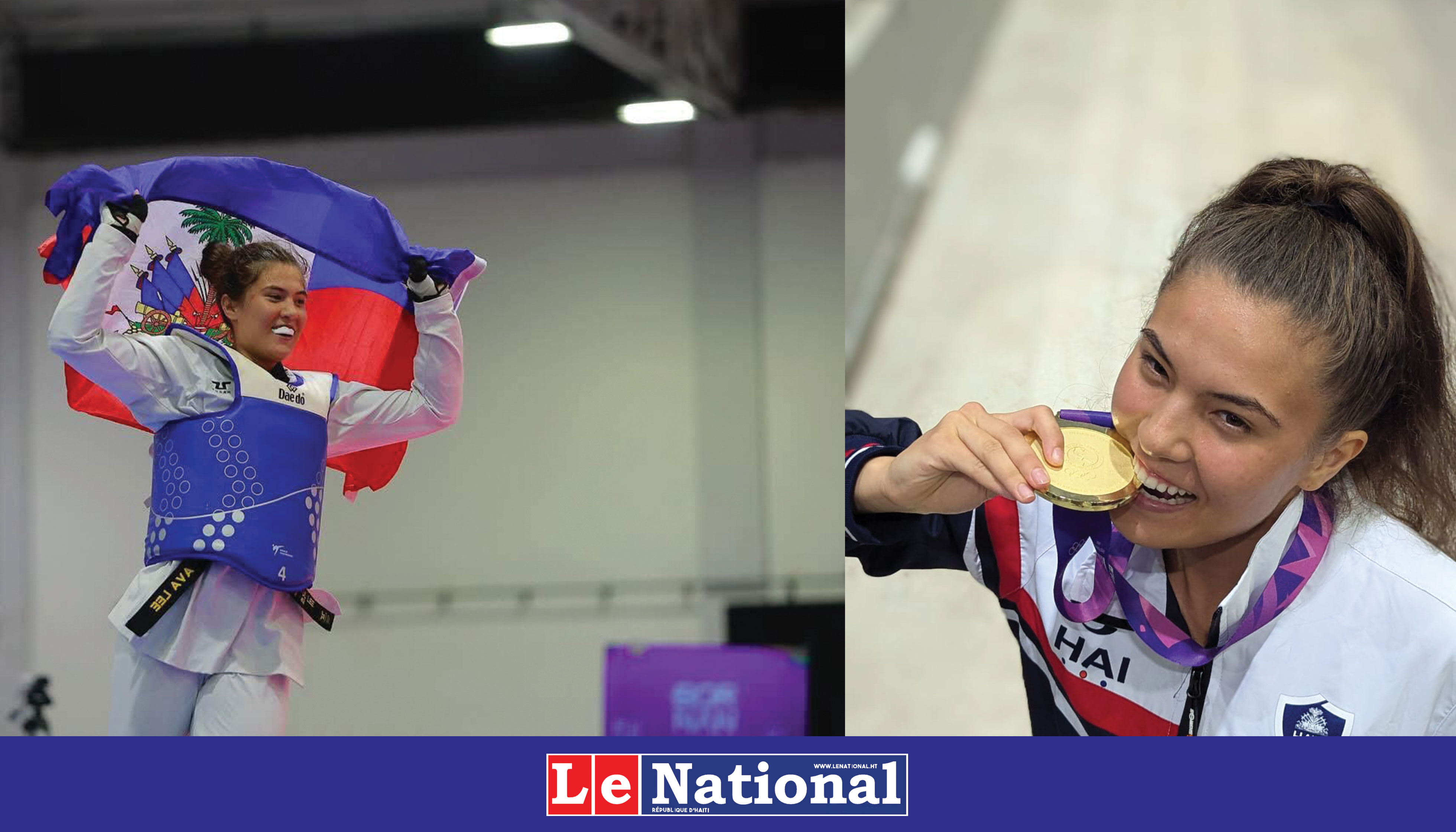Historique : Ava Soon Lee offre à Haïti sa première médaille d’or !