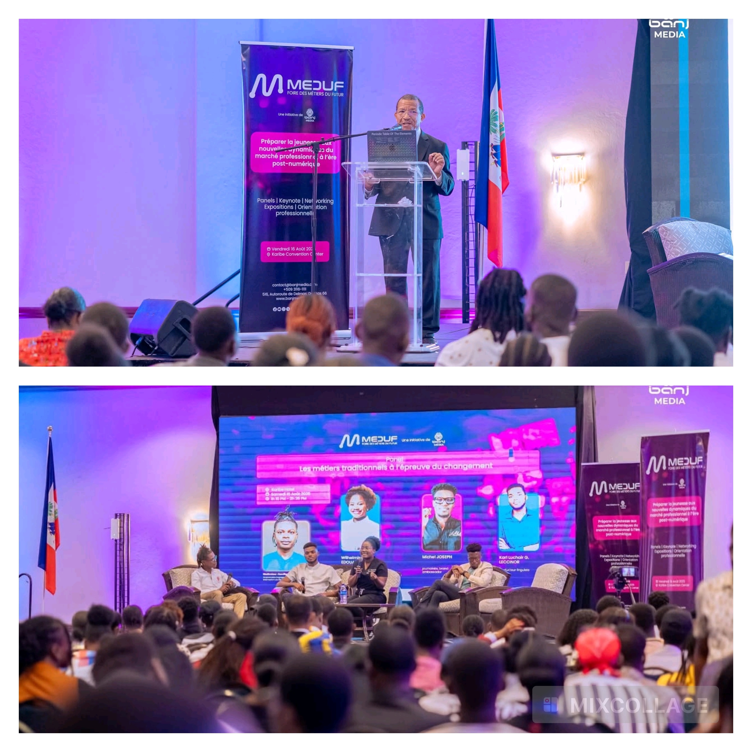 Près de 800 jeunes participent à la première Foire des Métiers du Futur à Port-au-Prince