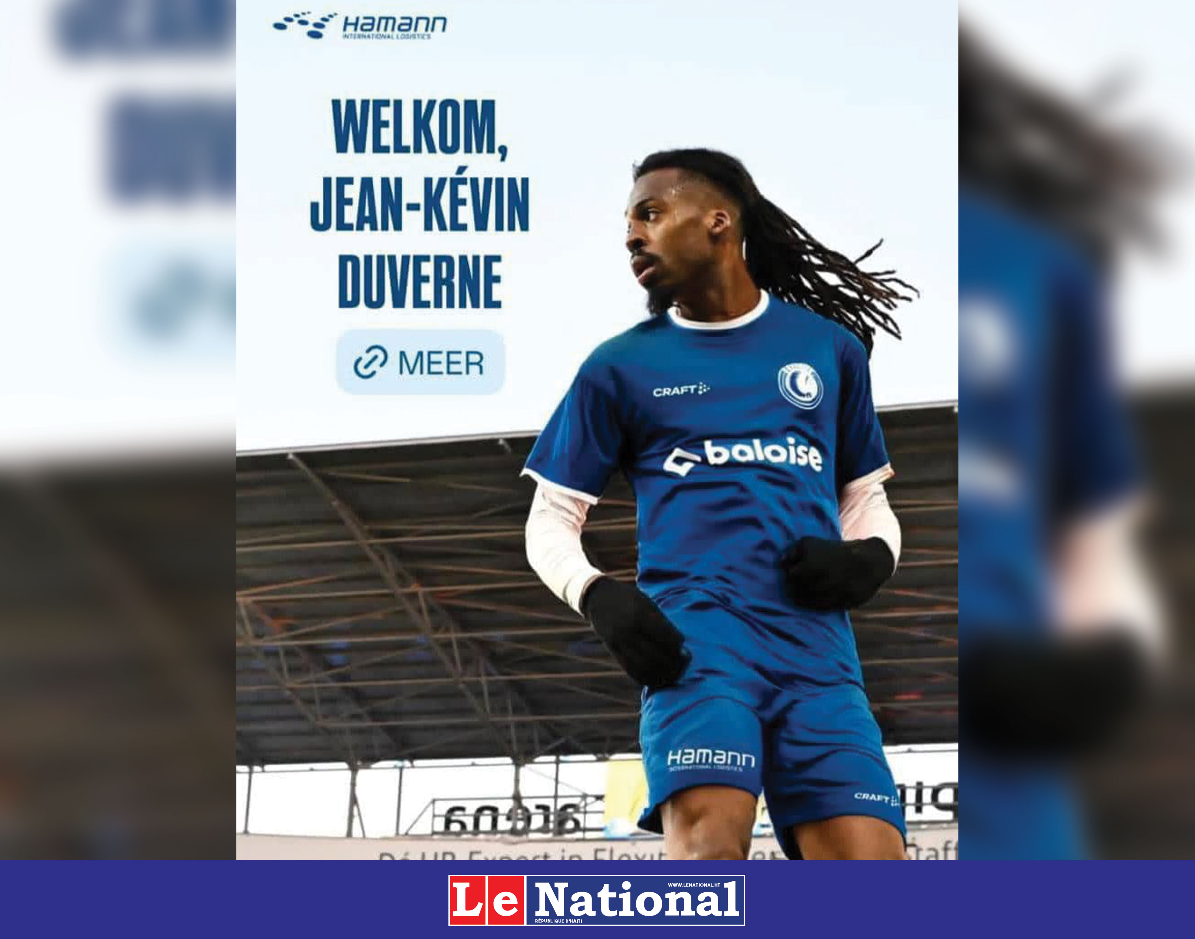Jean-Kévin Duverne rejoint la Belgique !